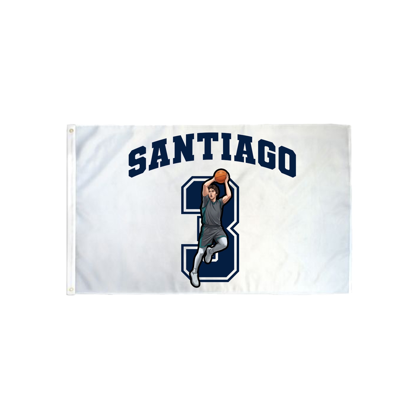 3x5 Flag — Number in Classic