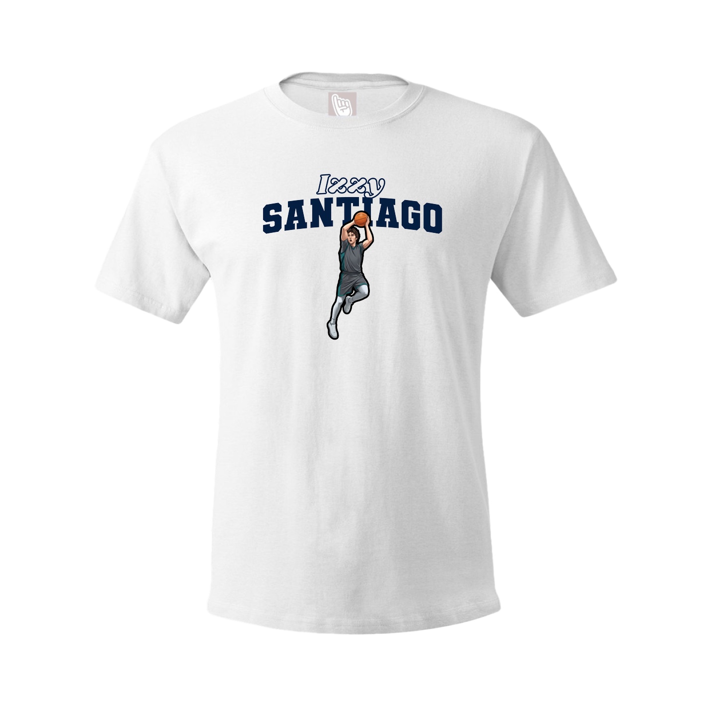 Tee — Name Arch in White