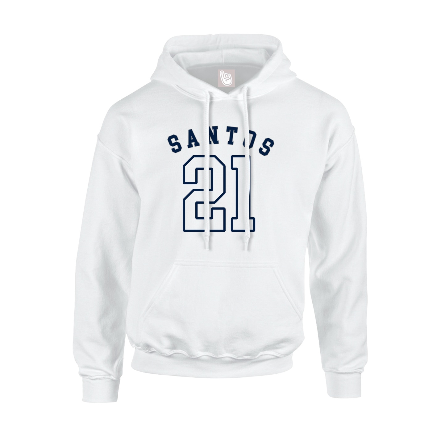 Hoodie — Shirsey Arch in White