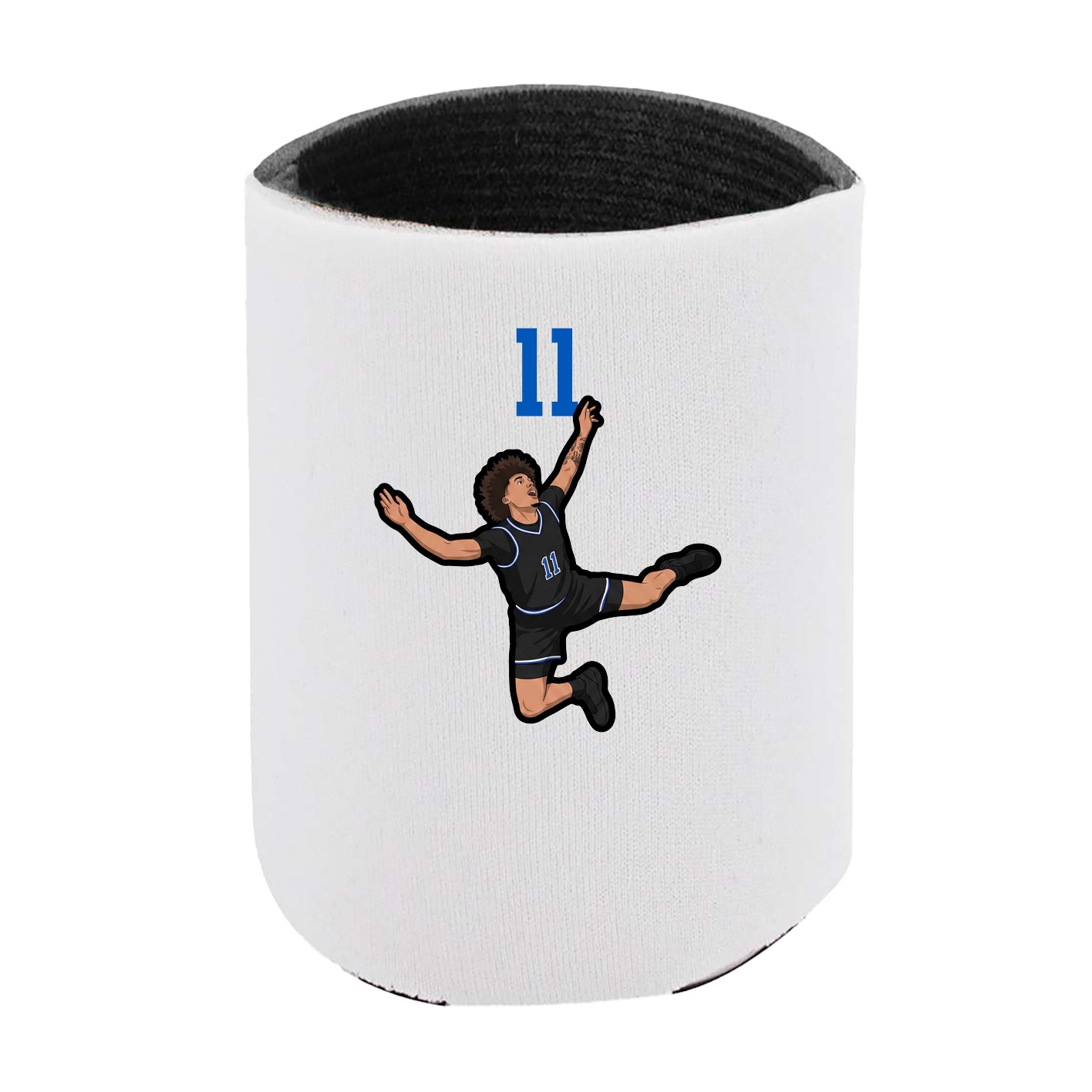 Can Holder — Number Top in White