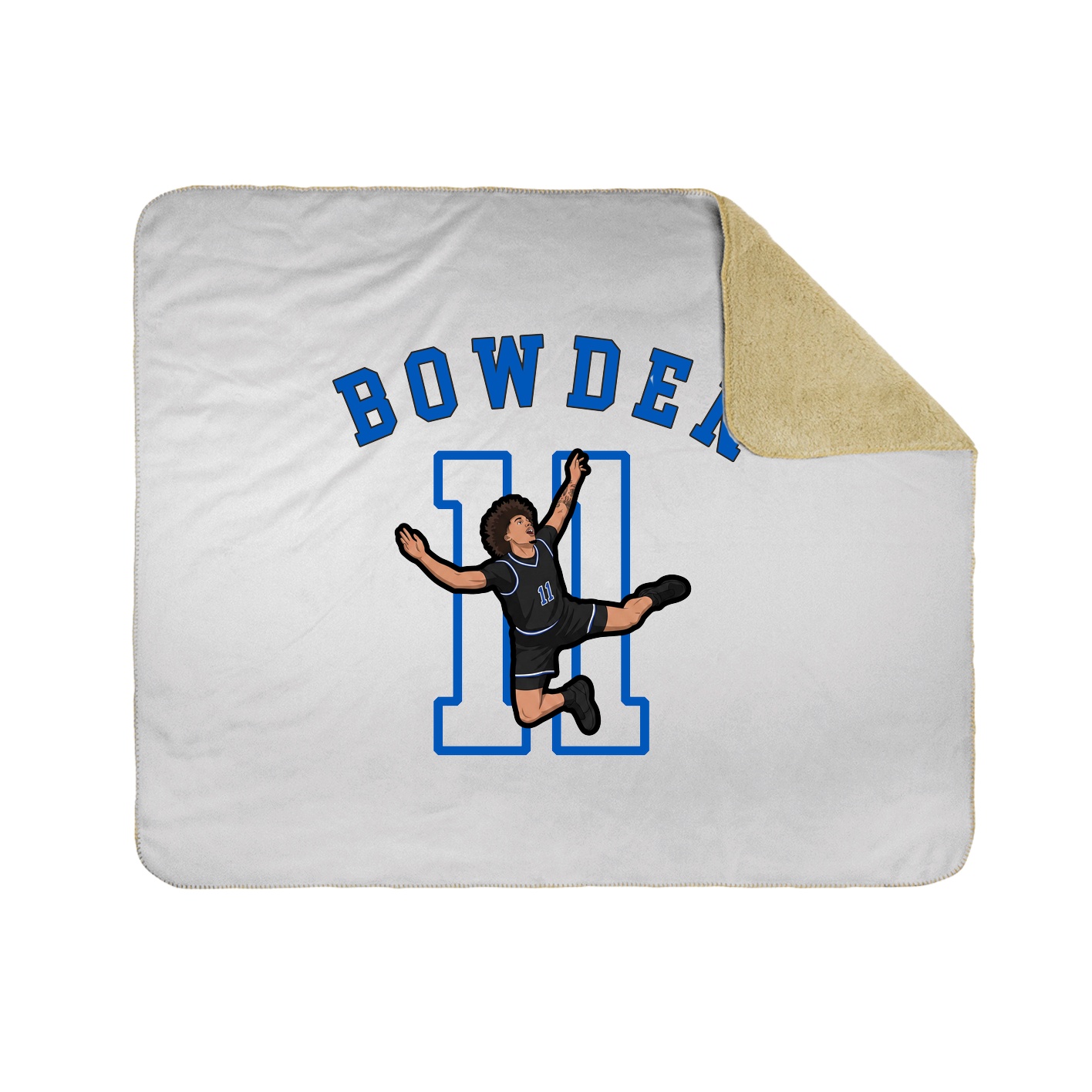 Throw Blanket — Shirsey Arch in White
