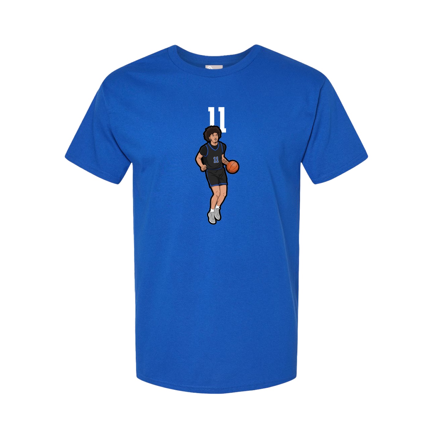 Tee — Number Top in Royal