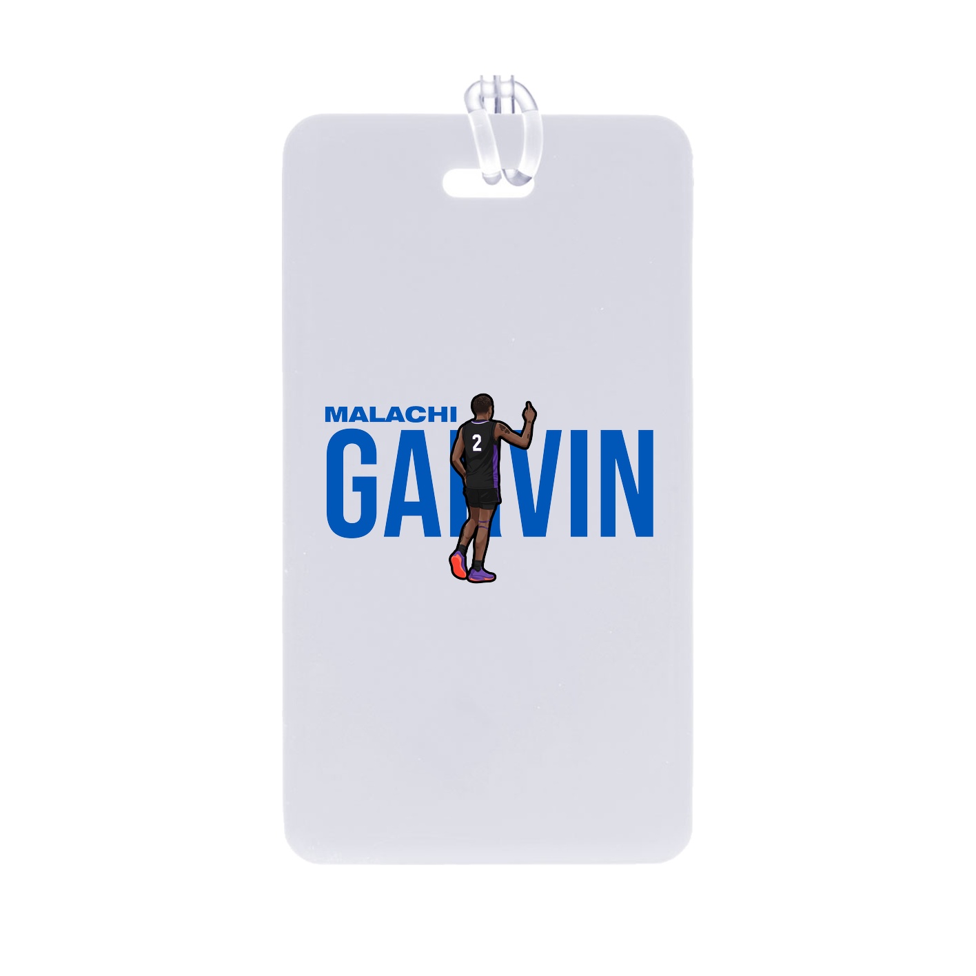 Bag Tag — Player Name in Classic