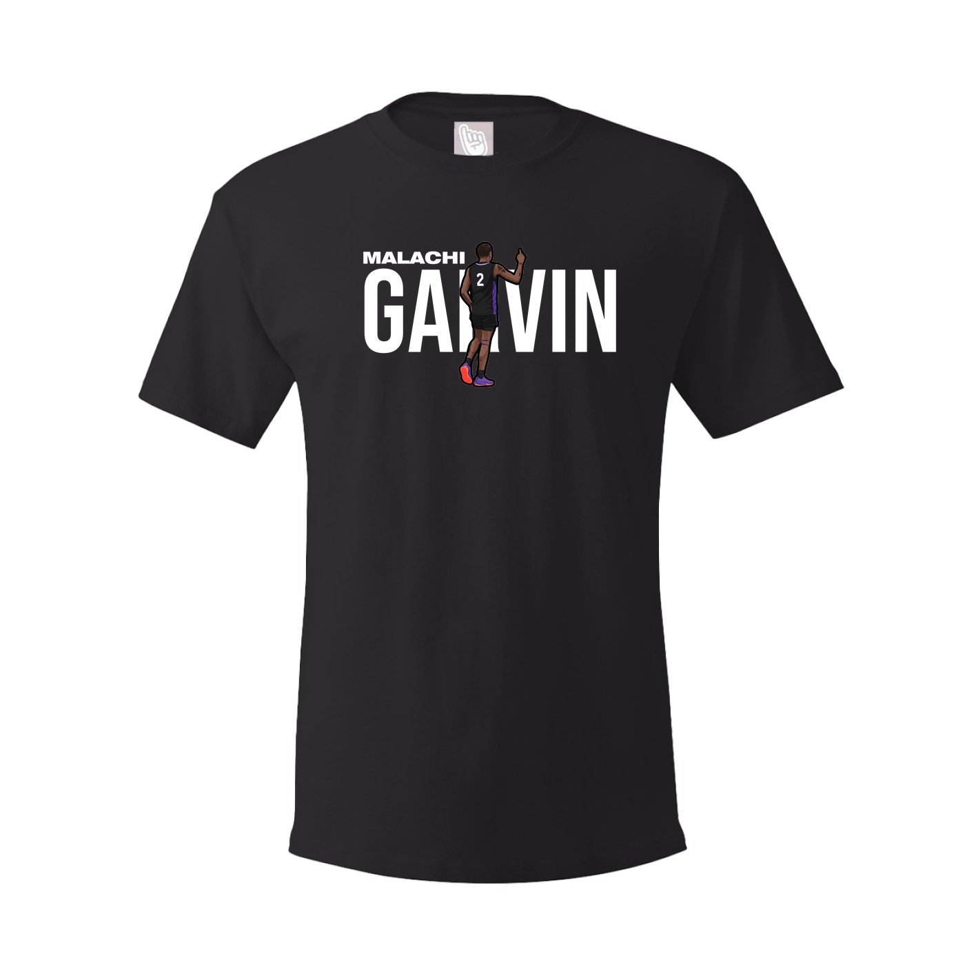 Youth Tee — Player Name in Black