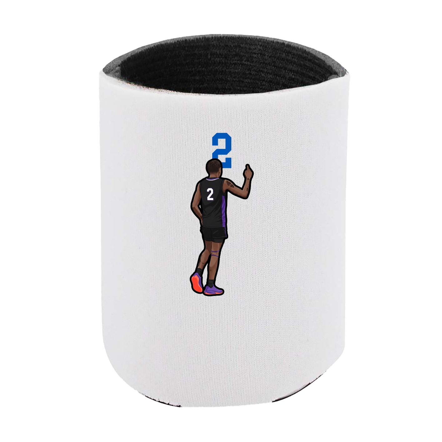 Can Holder — Number Top in White