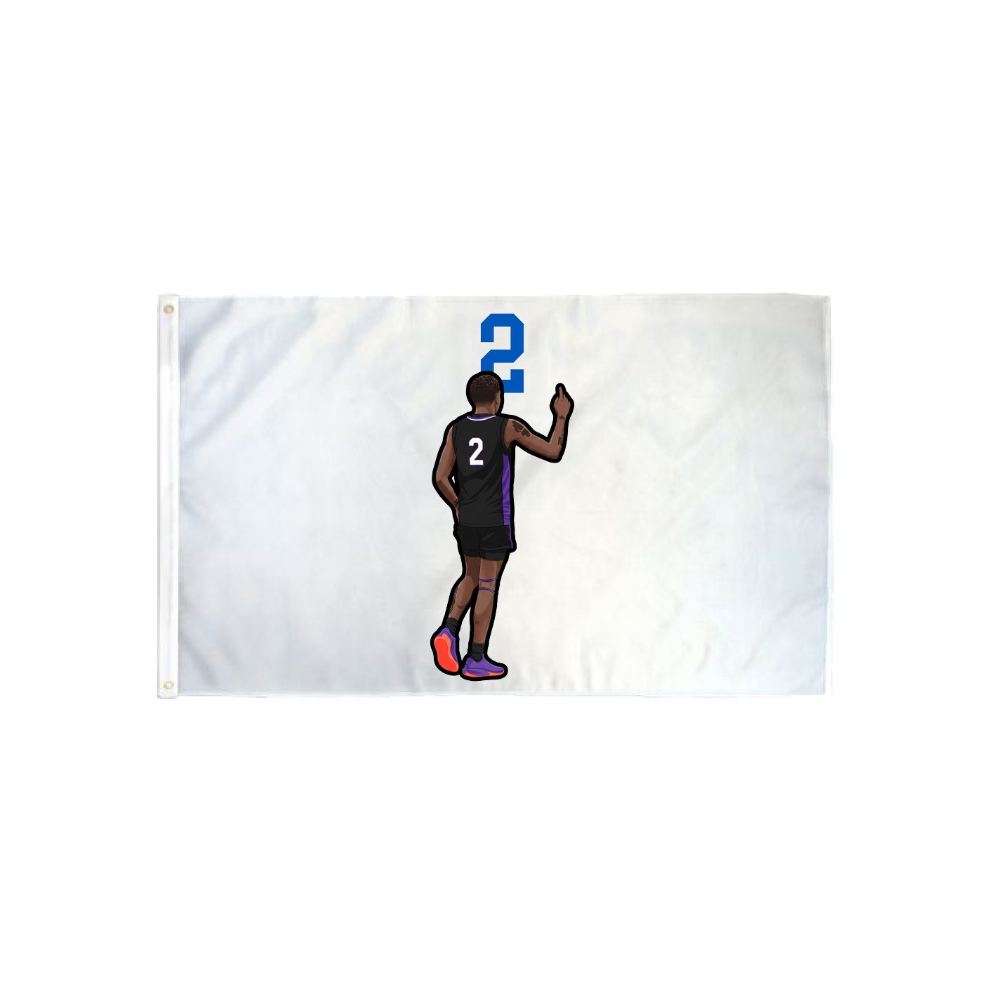 3x5 Flag — Number Top in Classic