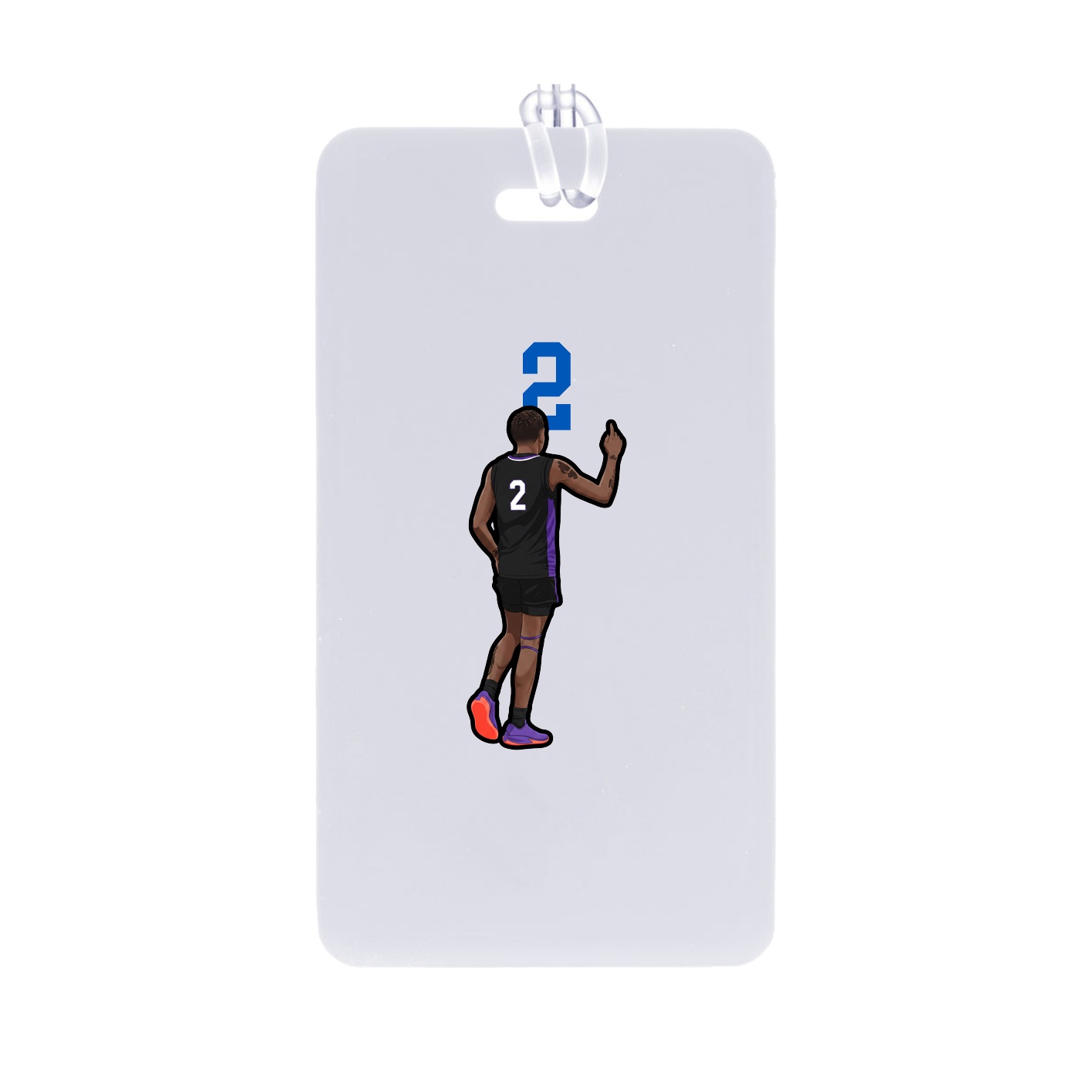 Bag Tag — Number Top in Classic