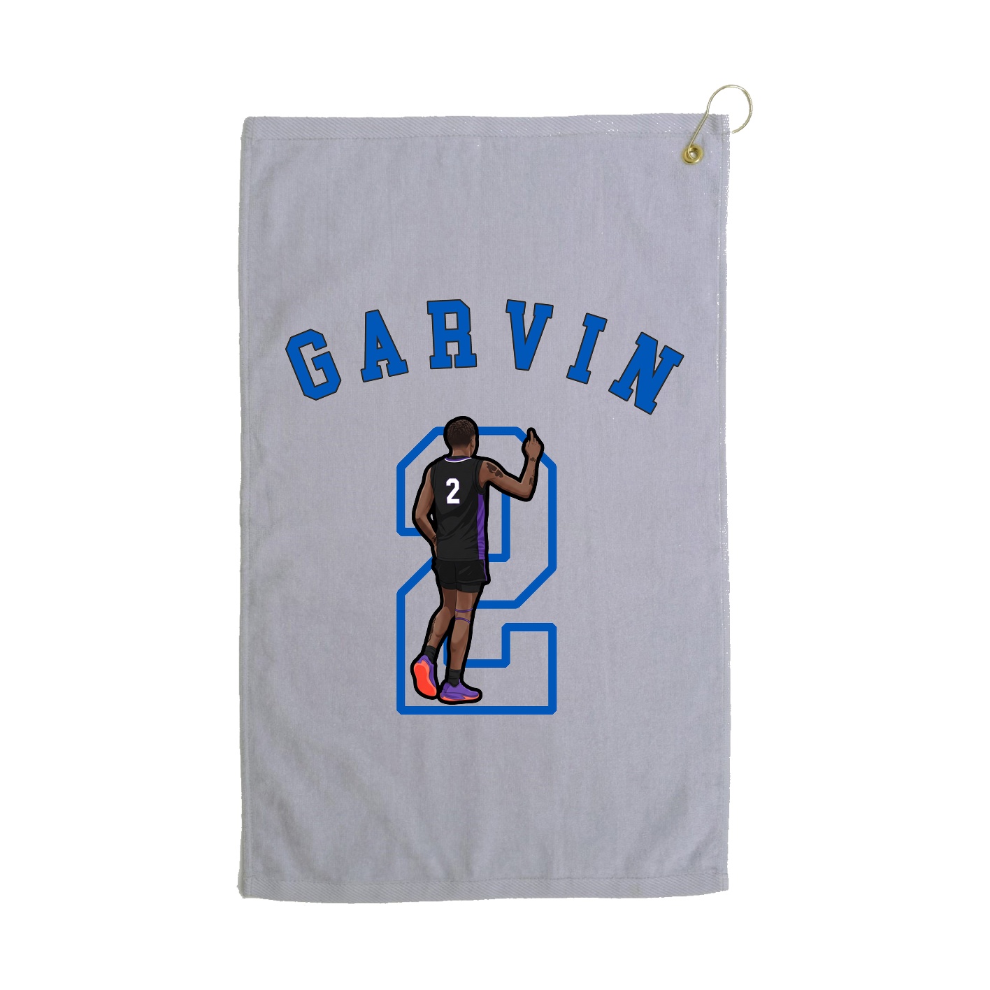 Golf Towel — Shirsey Arch in Grey