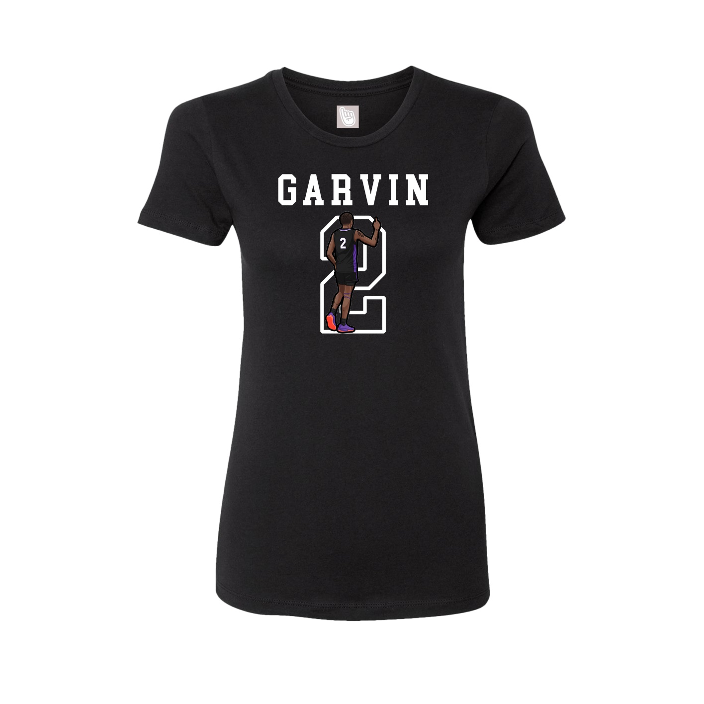 Fitted Women's Tee — Shirsey in Black