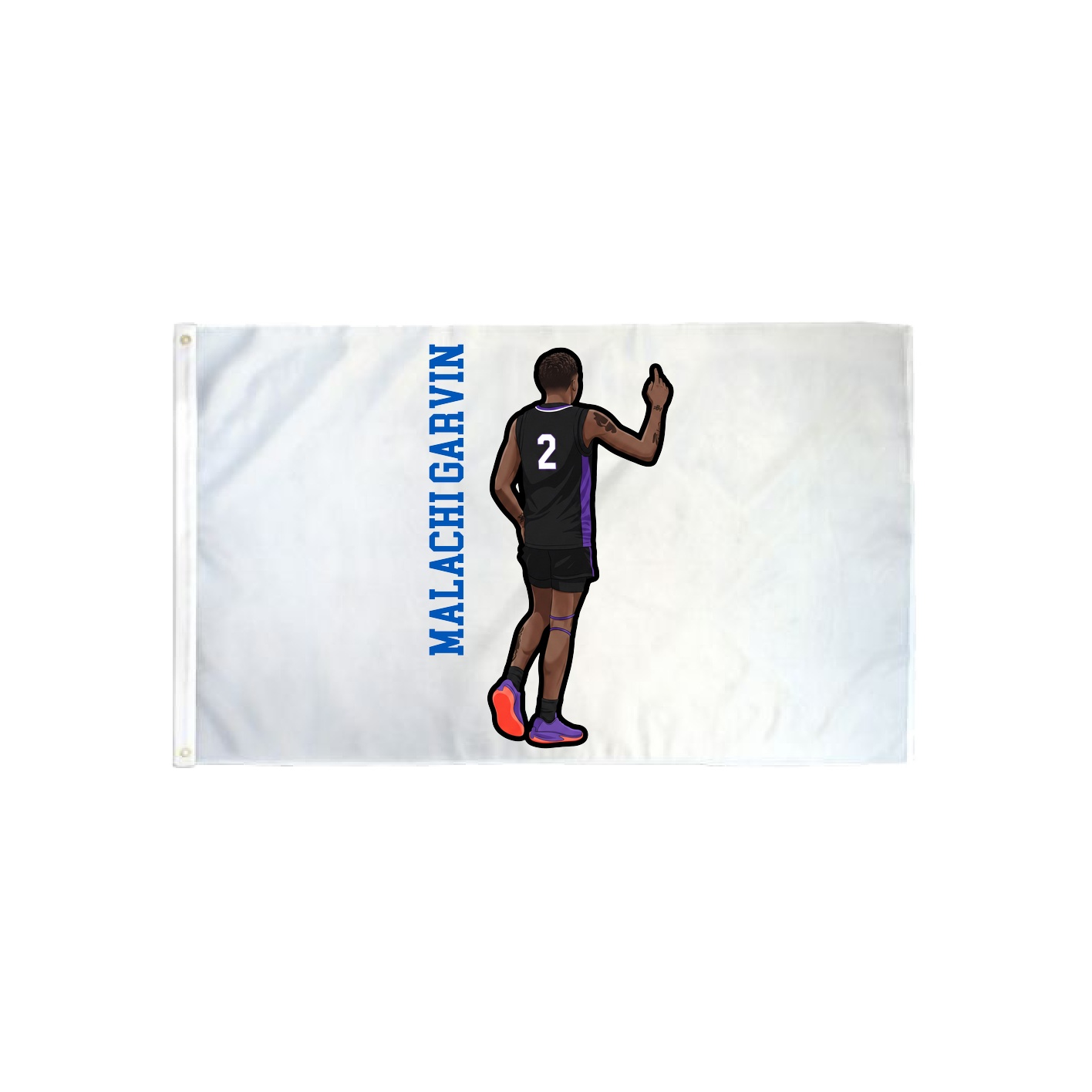 3x5 Flag — Name Vertical in Classic