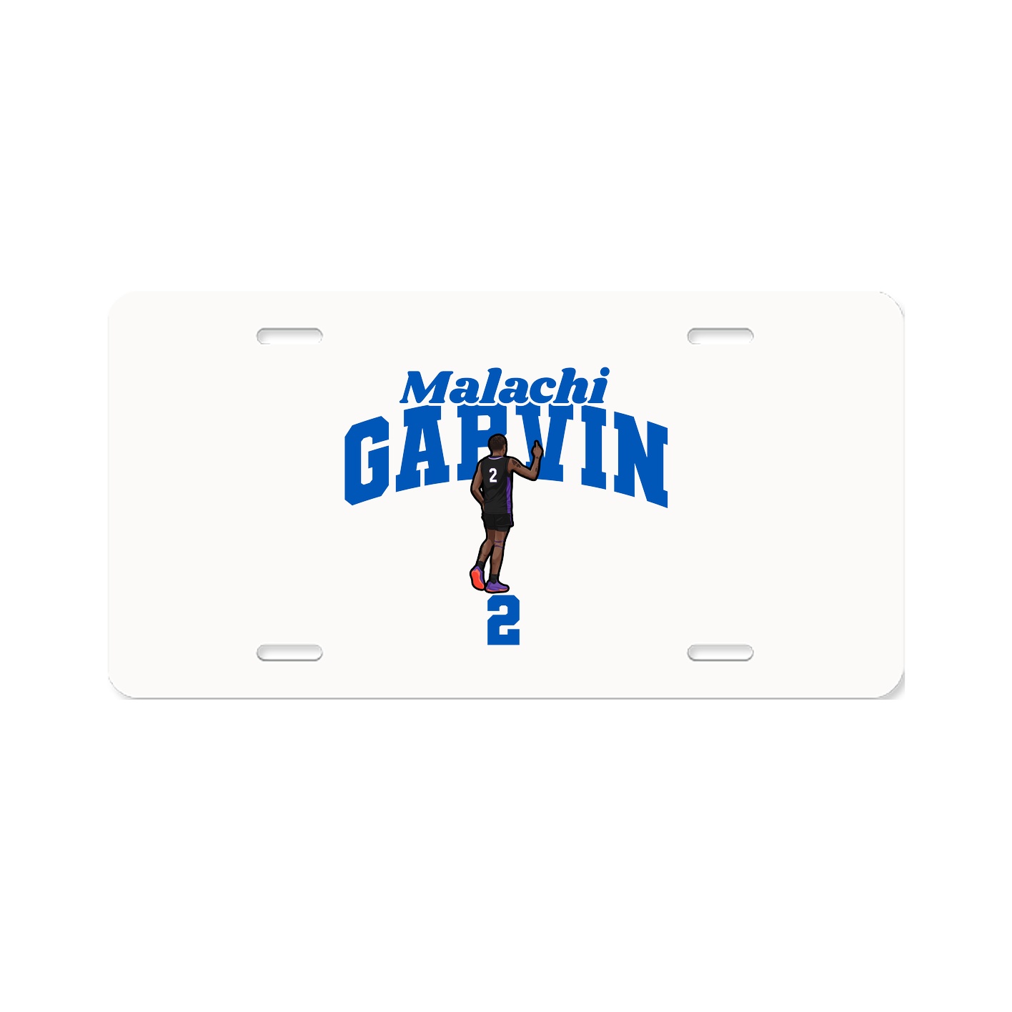 License Plate — Signature Arch in Classic