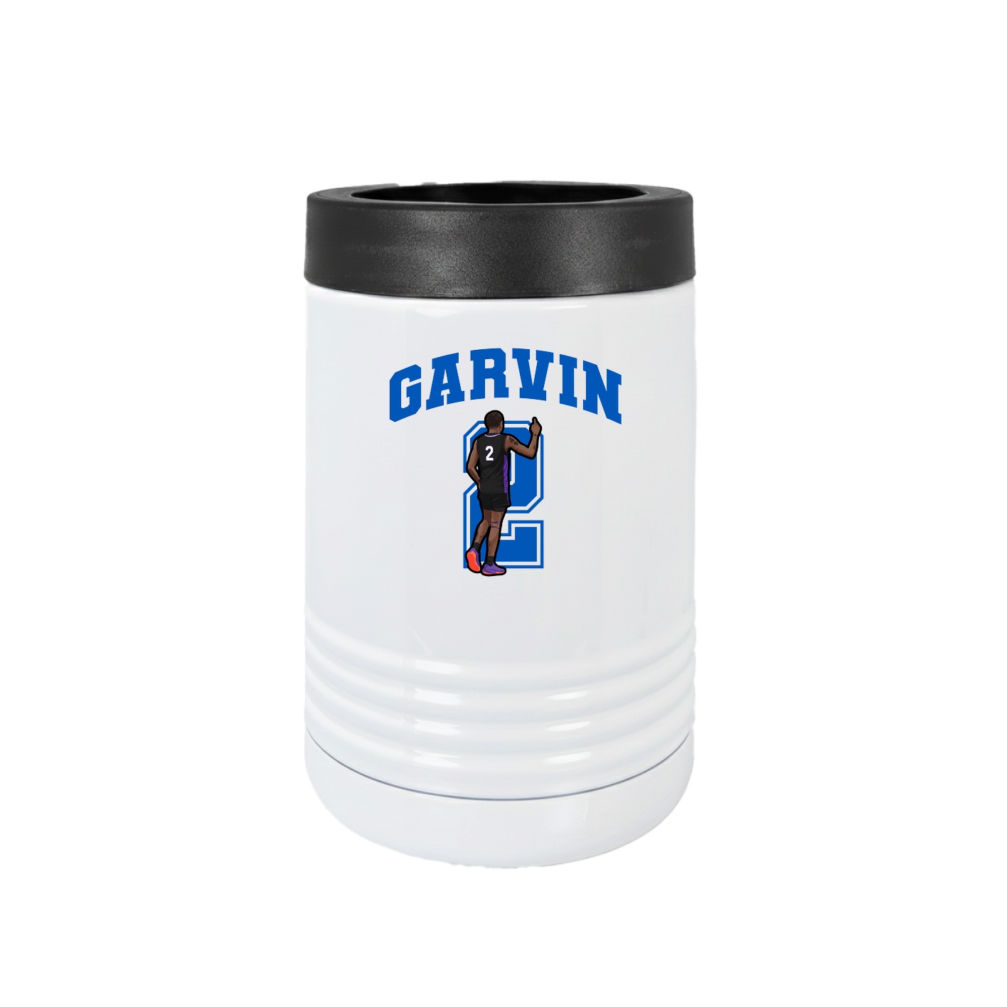 Beverage Holder — Number in White