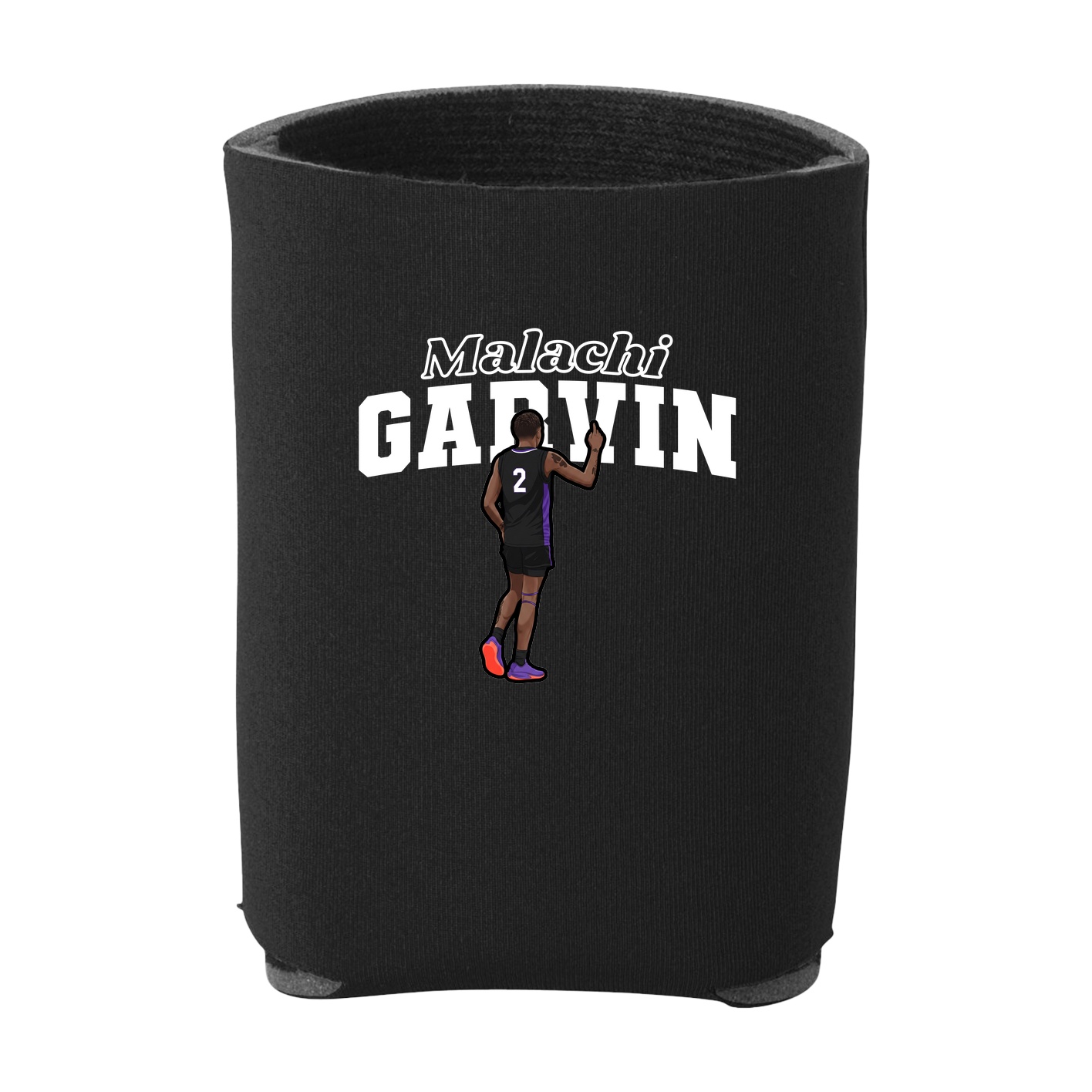 Can Holder — Name Arch in Black