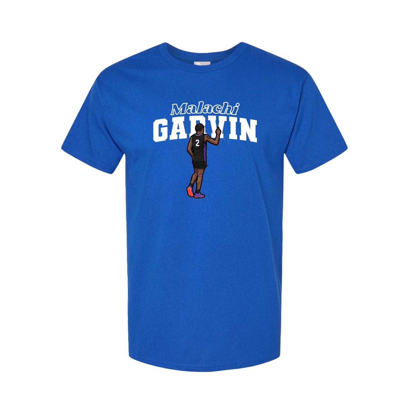 Tee — Name Arch in Royal