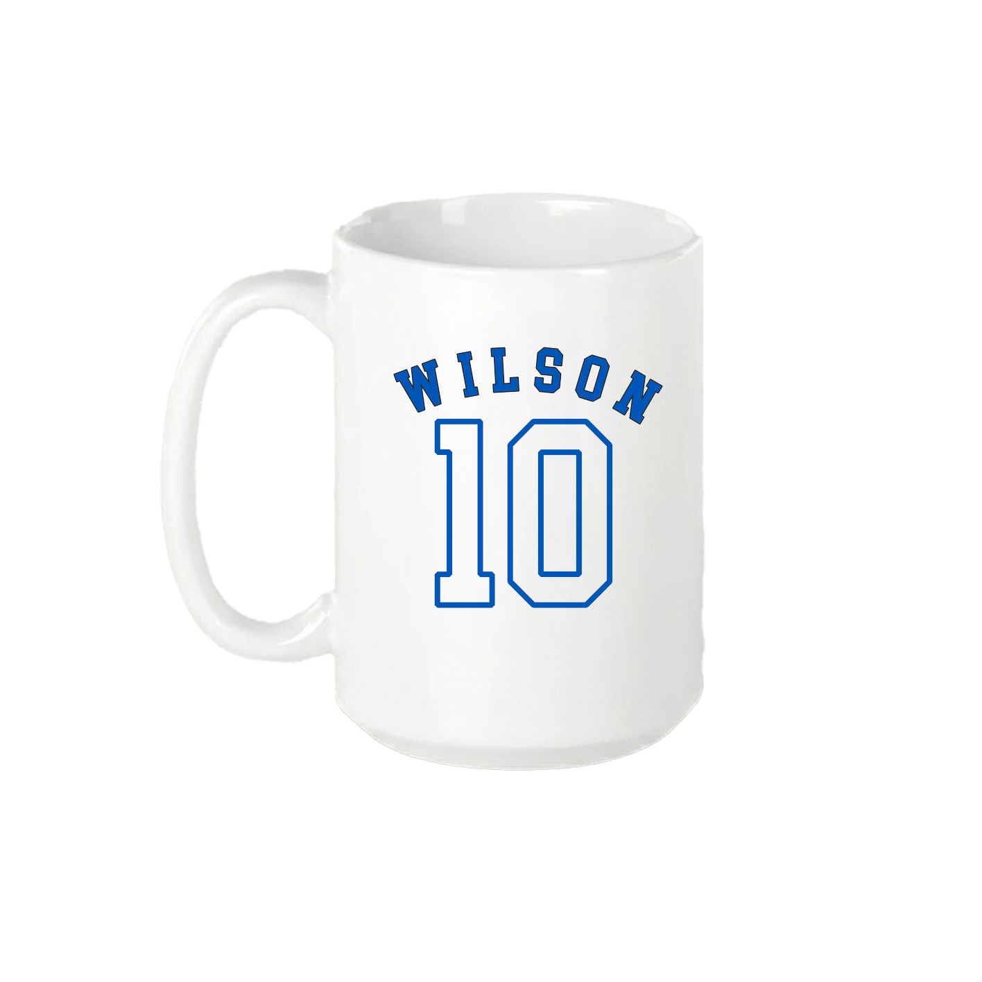 15oz Coffee Mug — Shirsey Arch in White