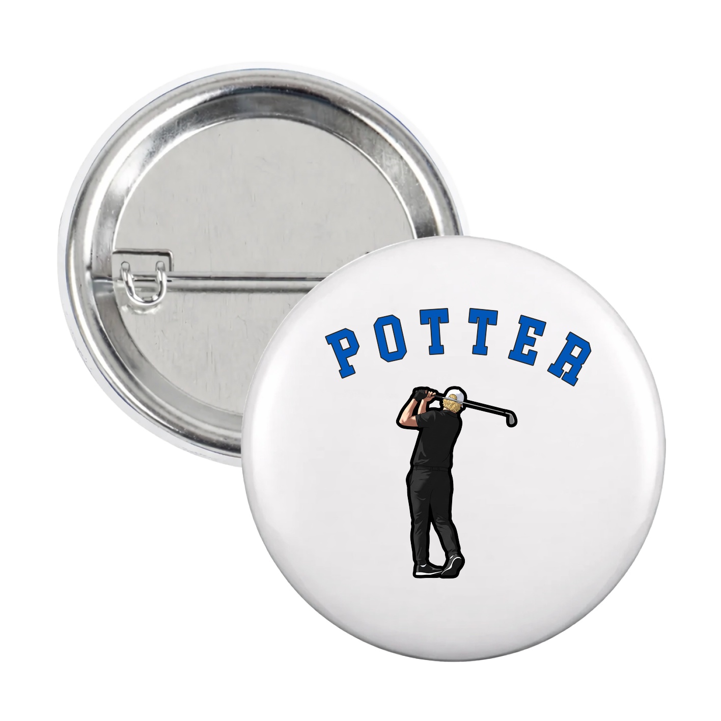 Game Day Button — Shirsey Arch in White