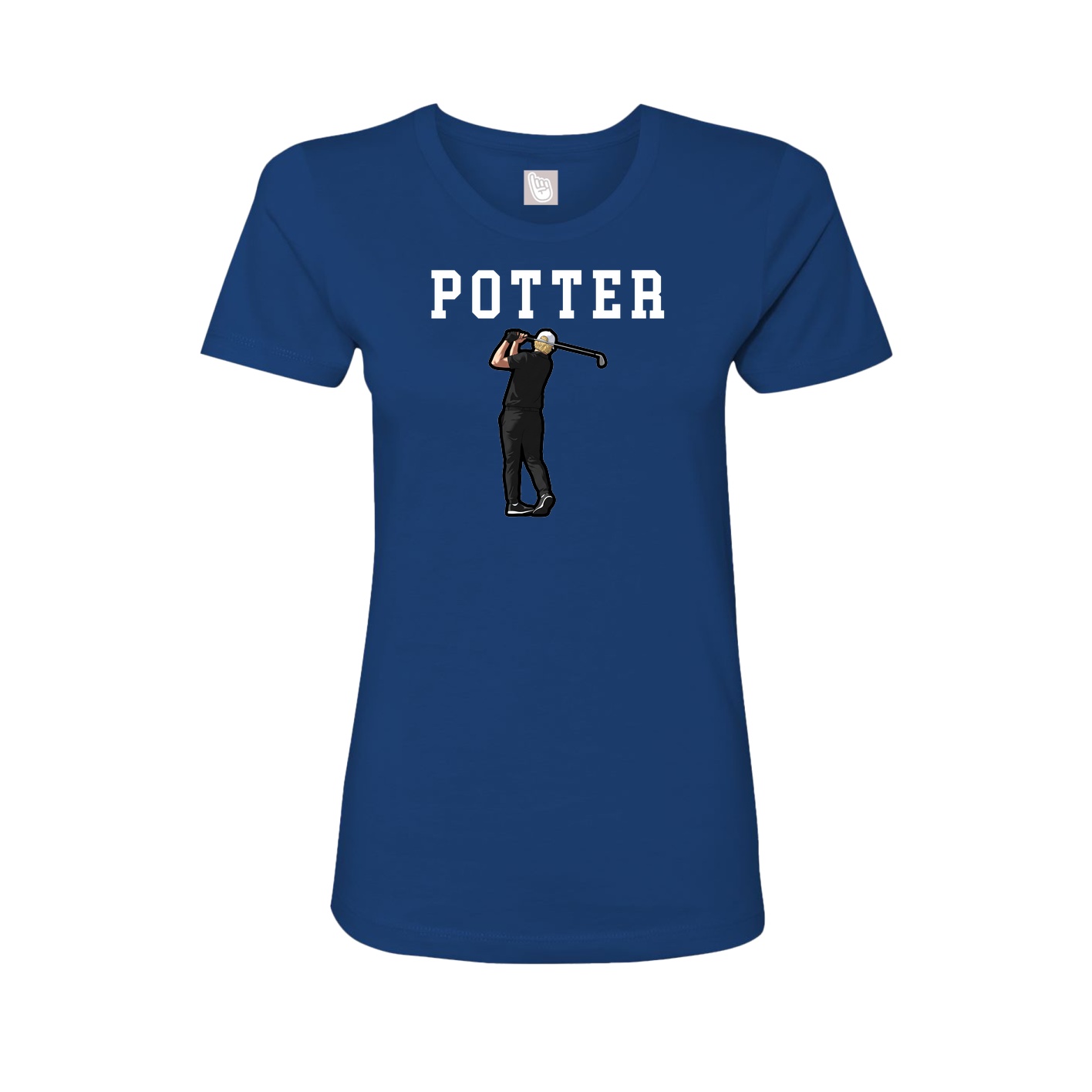 Fitted Women's Tee — Shirsey in Royal