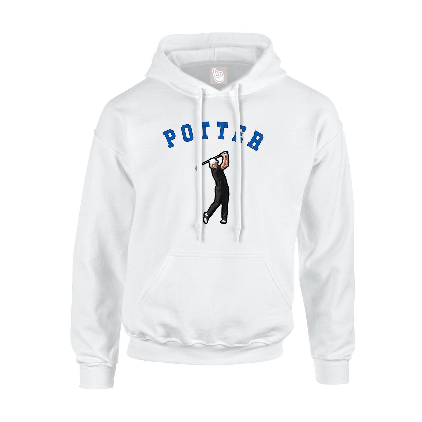 Hoodie — Shirsey Arch in White