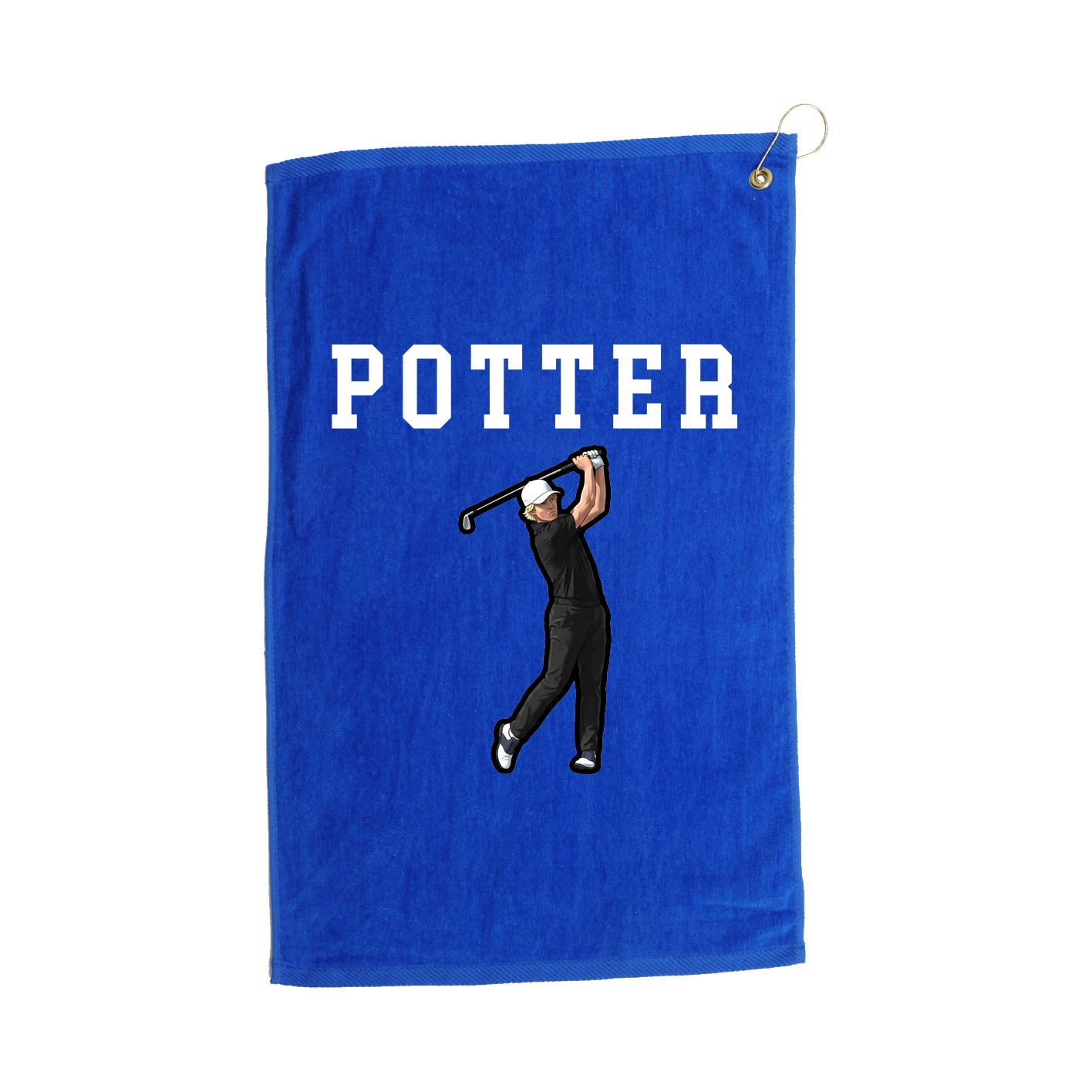 Golf Towel — Shirsey in Royal