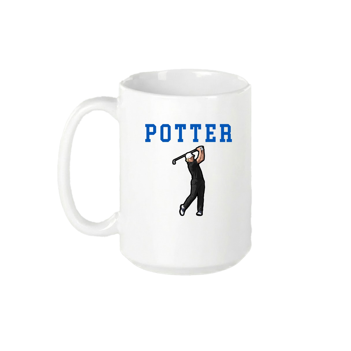 15oz Coffee Mug — Shirsey in White