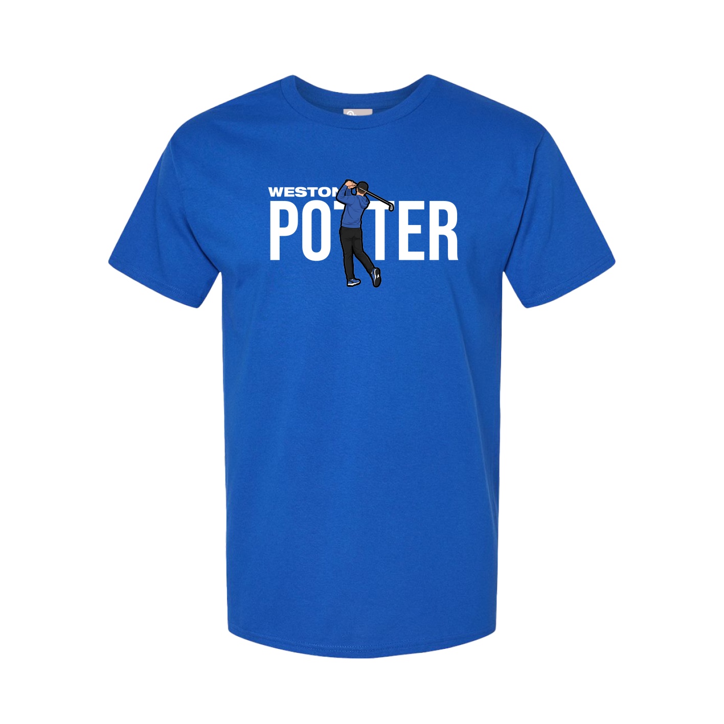 Tee — Player Name in Royal
