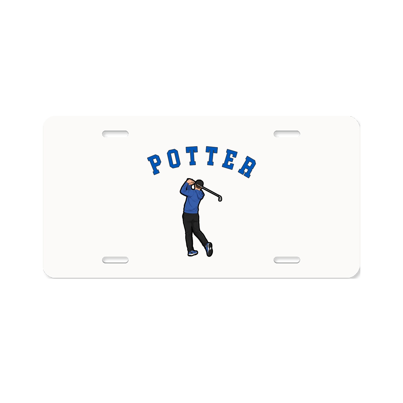 License Plate — Shirsey Arch in Classic