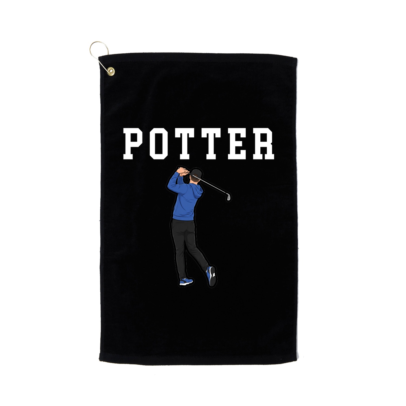Golf Towel — Shirsey in Black