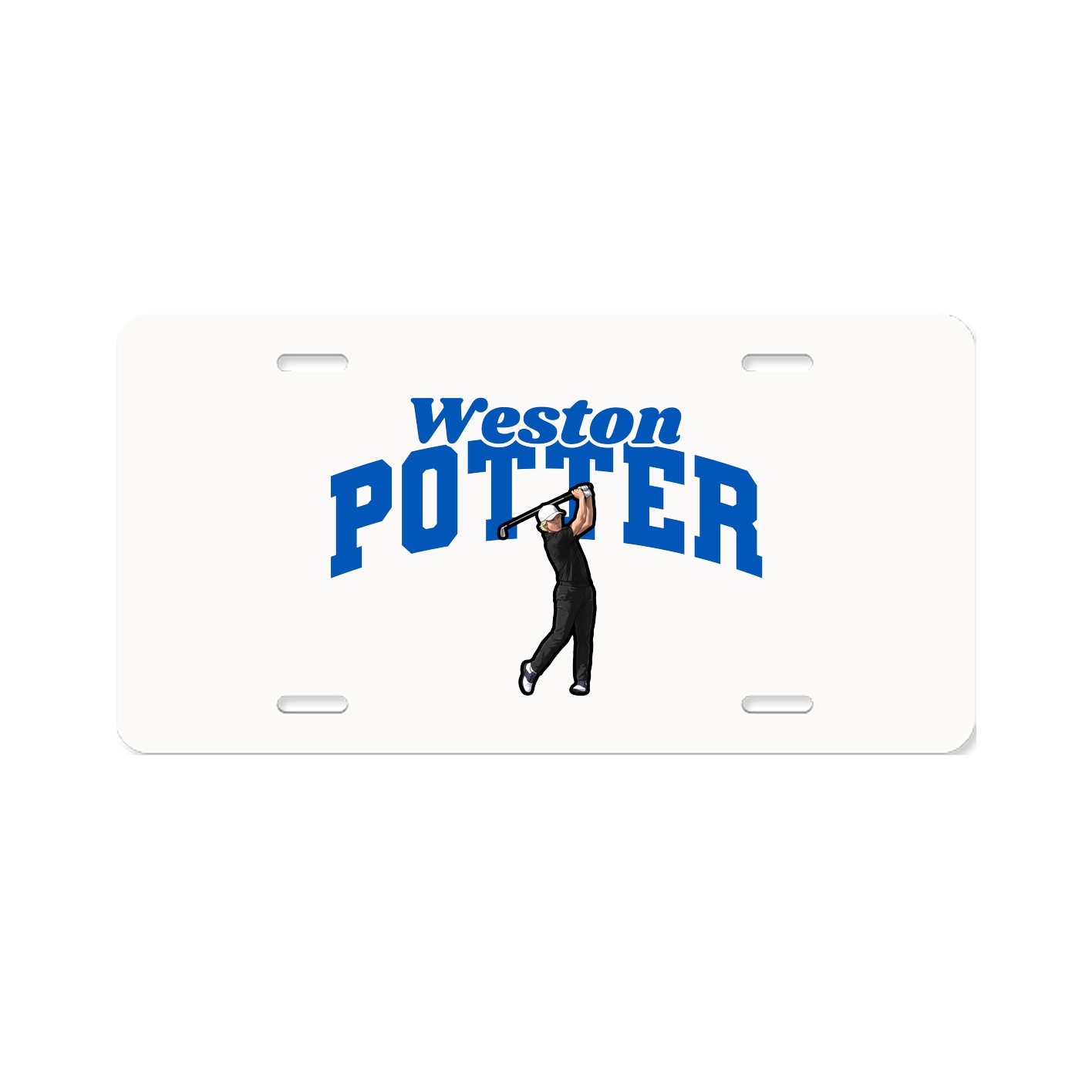 License Plate — Signature Arch in Classic