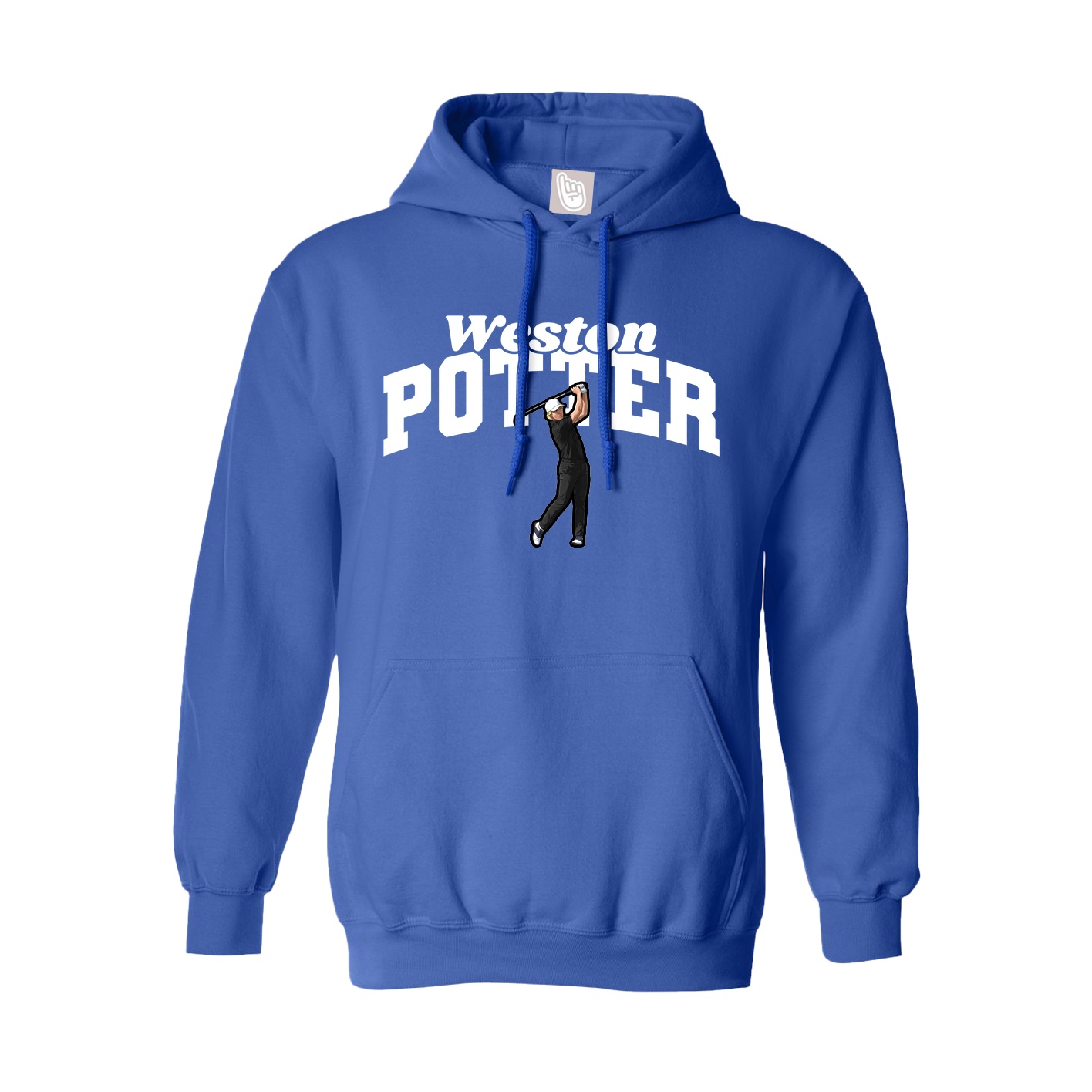 Hoodie — Signature Arch in Royal