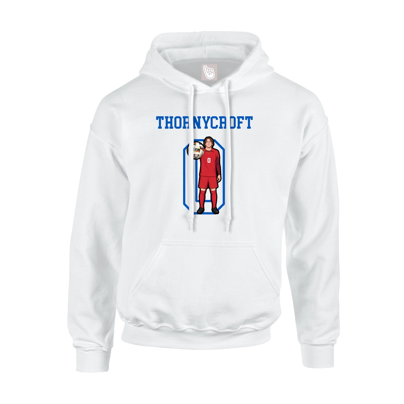 Youth Hoodie — Shirsey in White