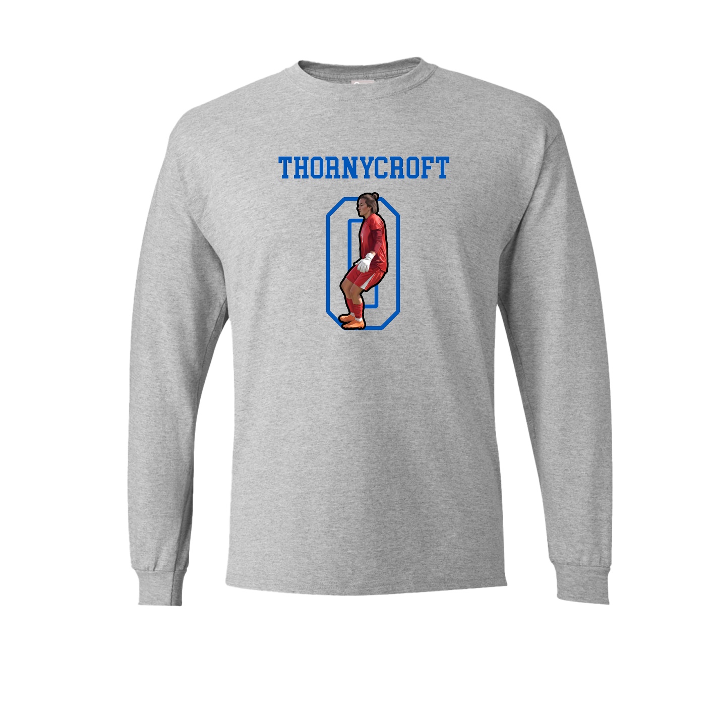 Long Sleeve Tee — Shirsey in Grey