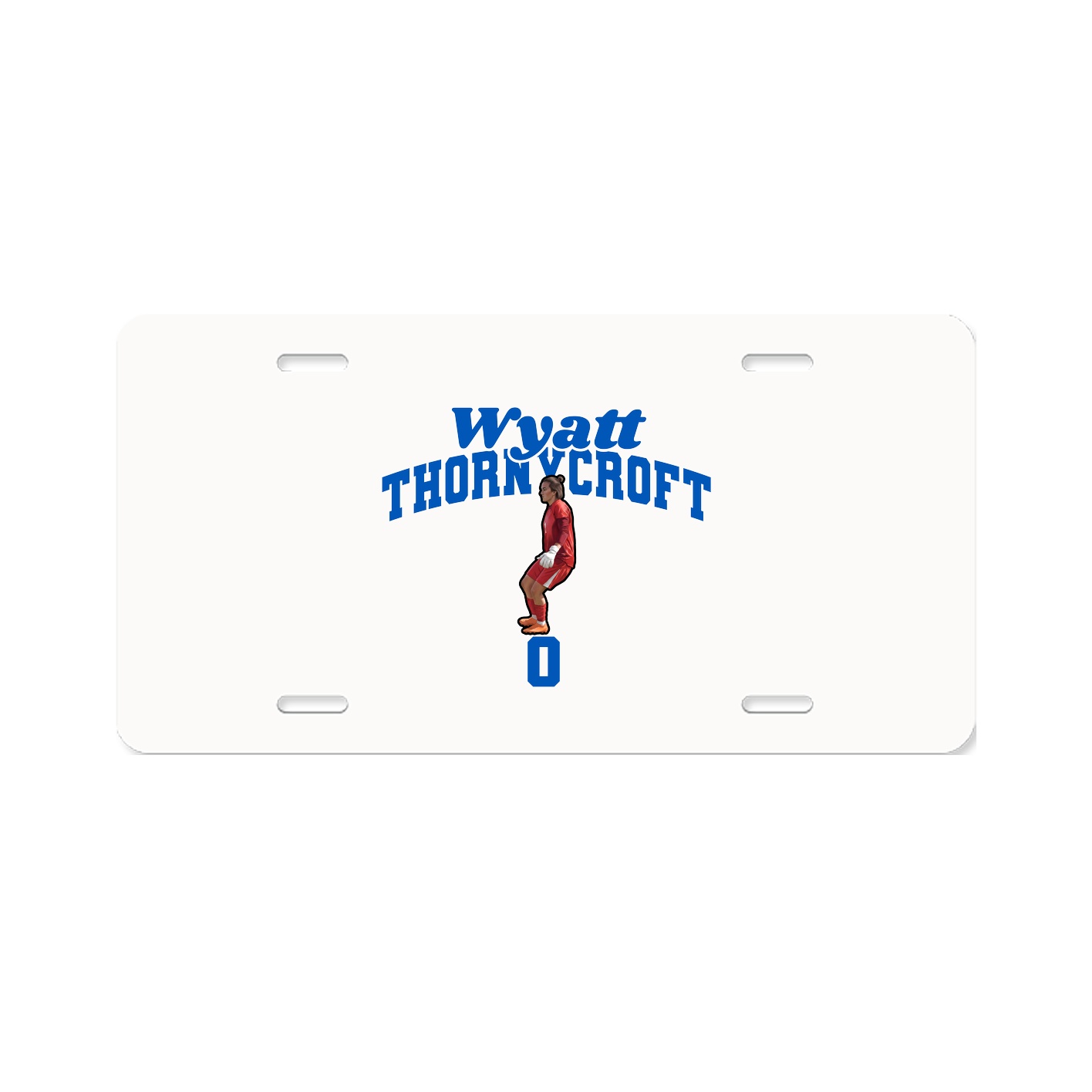License Plate — Signature Arch in Classic