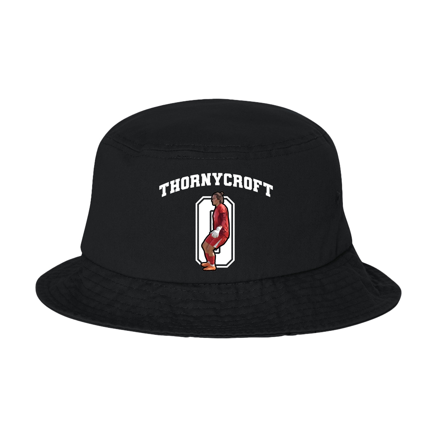 Bucket Cap — Number in Black