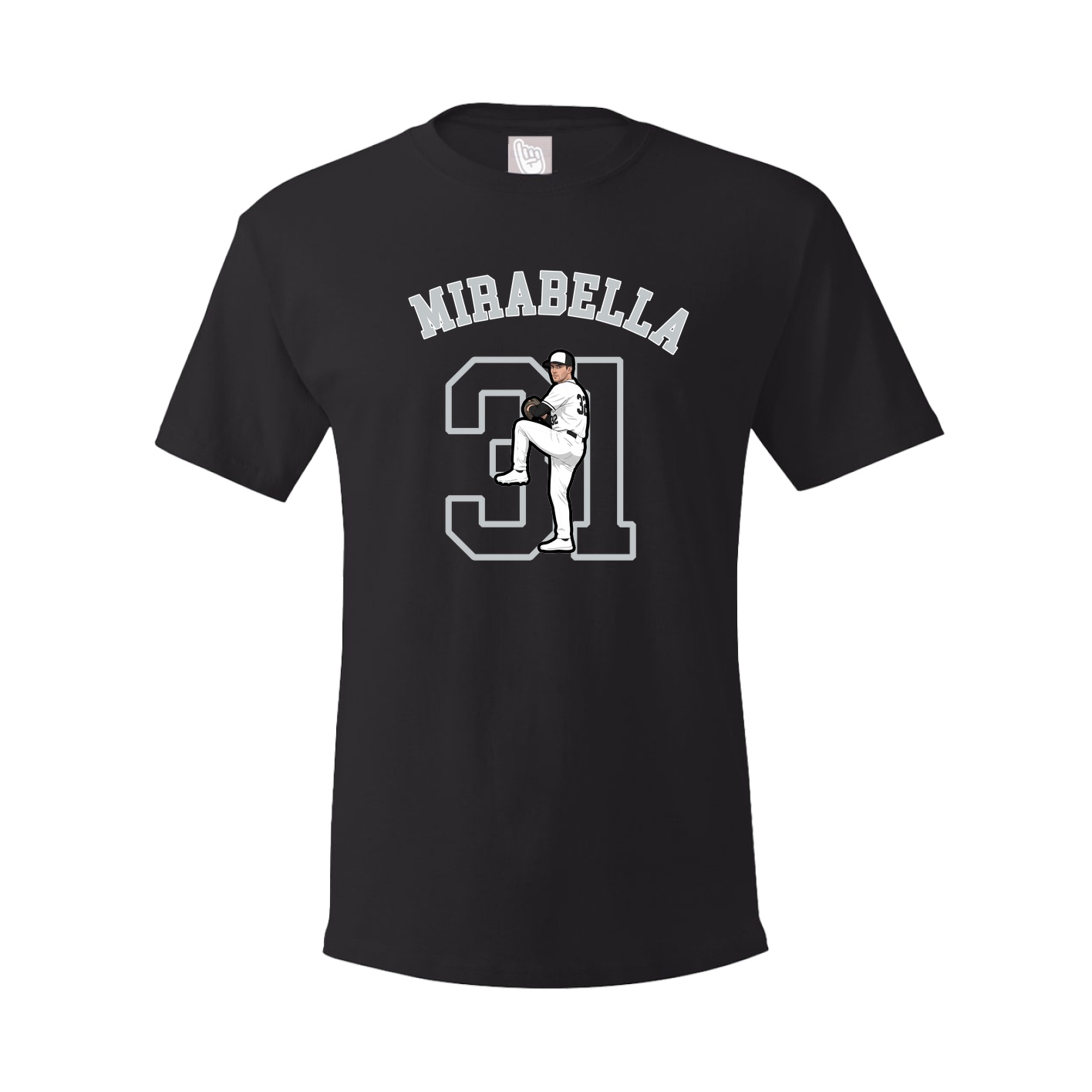 Youth Tee — Shirsey Arch in Black