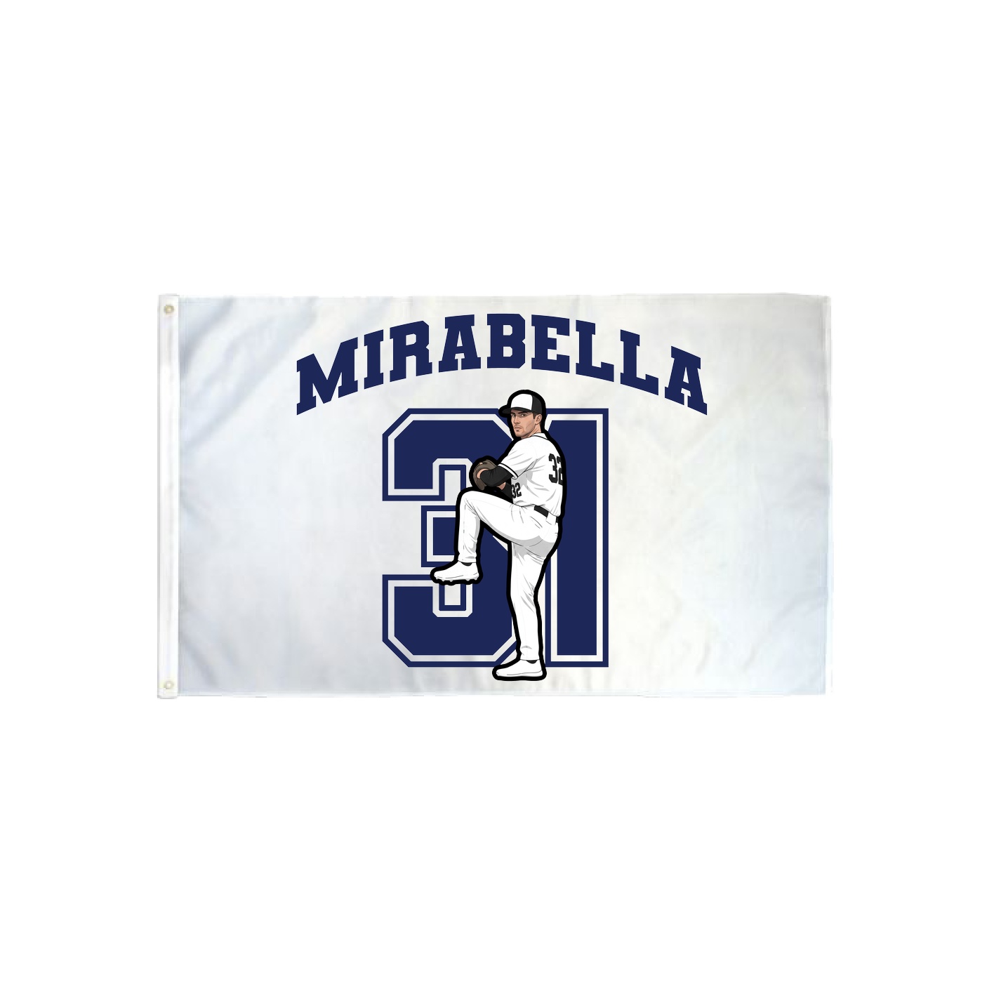 3x5 Flag — Number in Classic