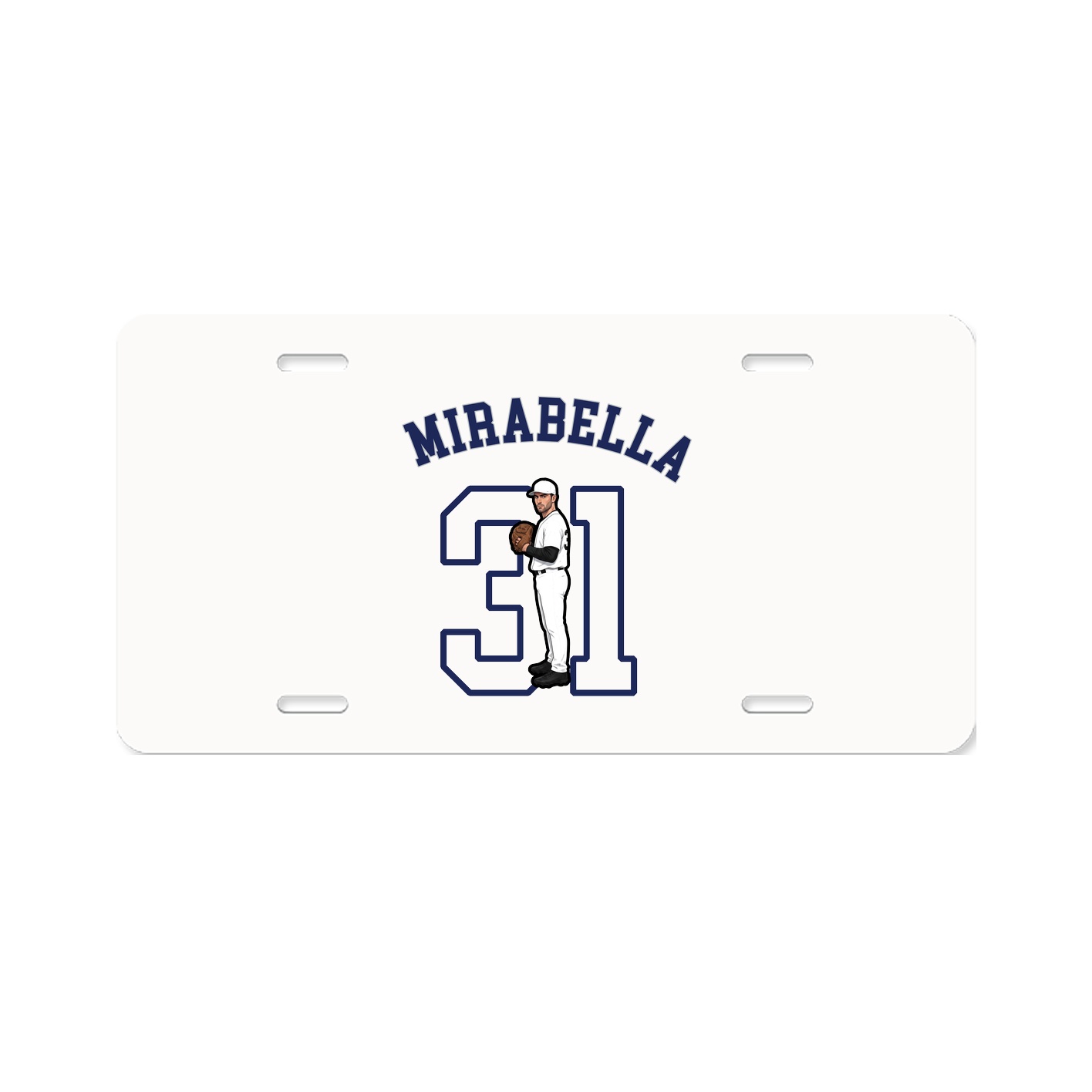 License Plate — Shirsey Arch in Classic