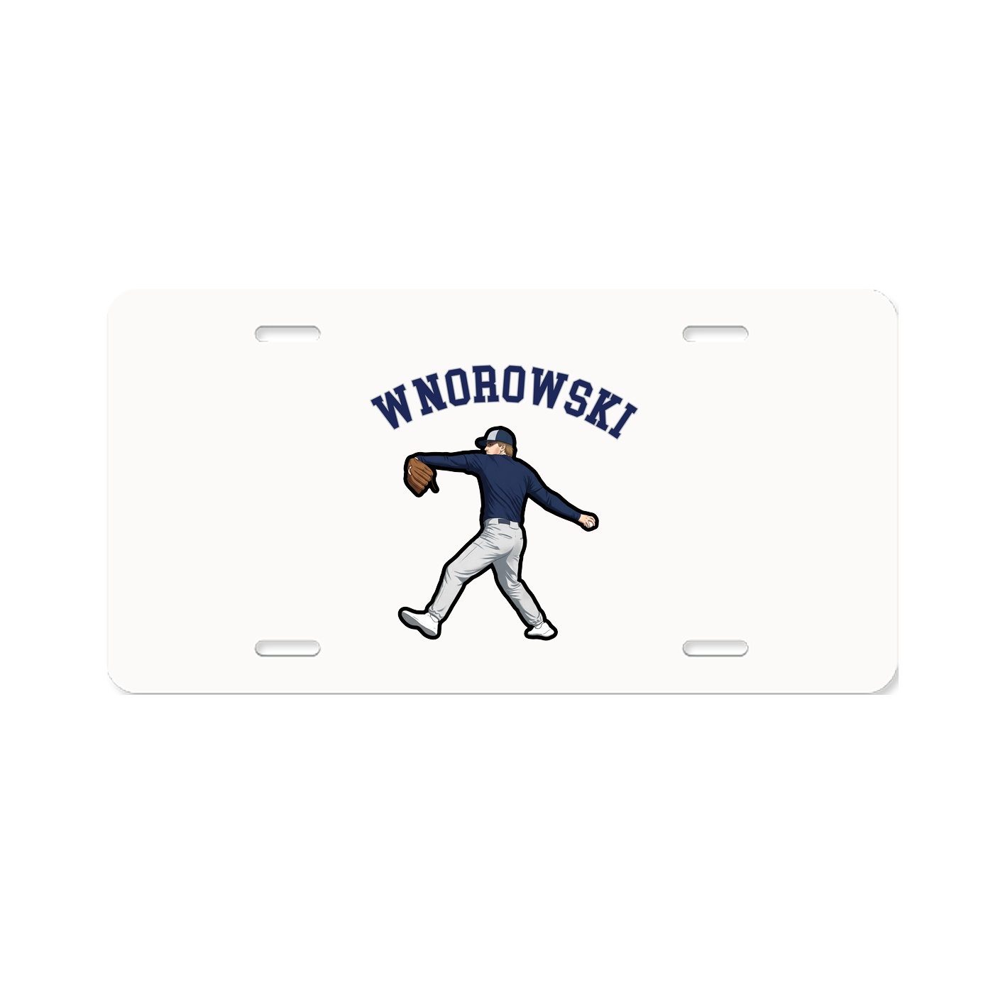 License Plate — Shirsey Arch in Classic