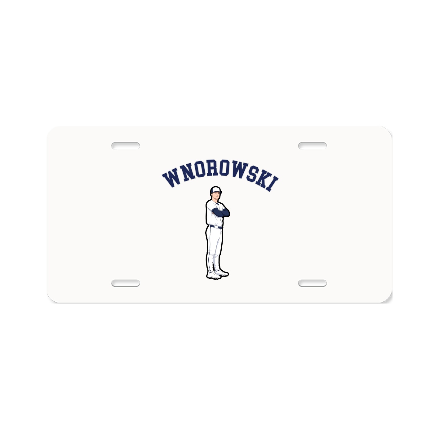 License Plate — Shirsey Arch in Classic
