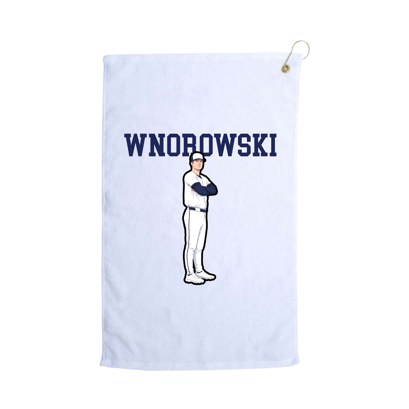 Golf Towel — Shirsey in White