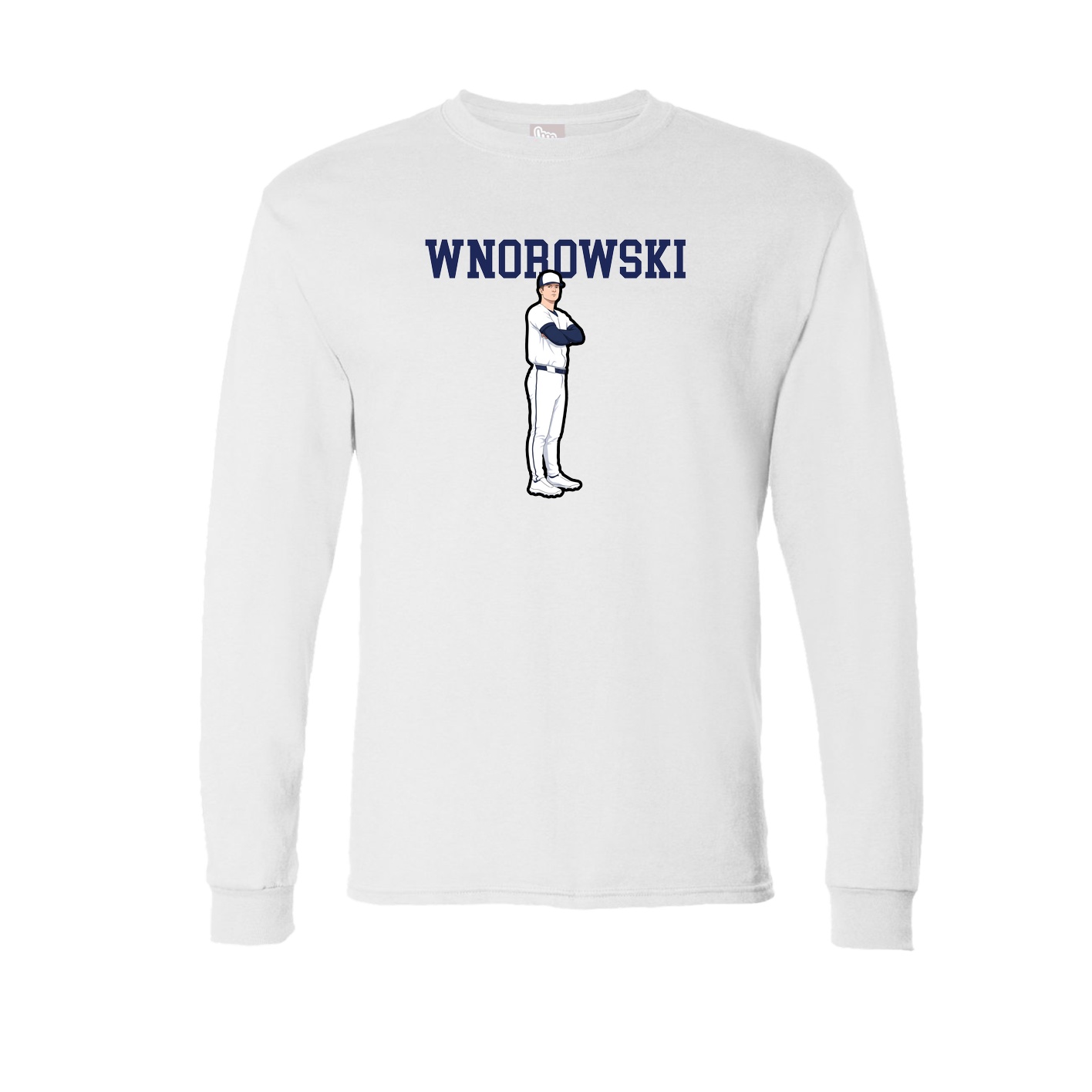 Long Sleeve Tee — Shirsey in White