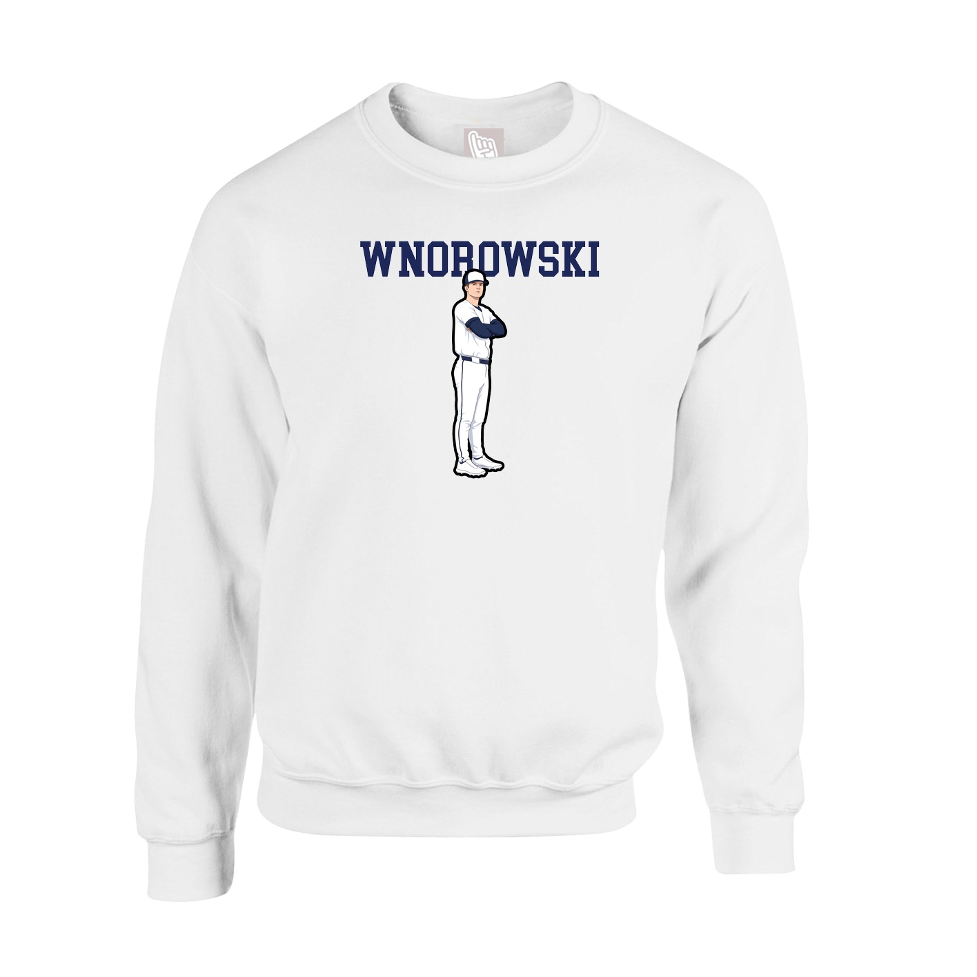Fleece Crew — Shirsey in White