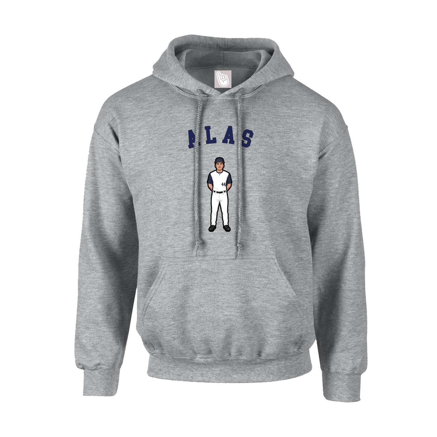 Youth Hoodie — Shirsey Arch in Grey