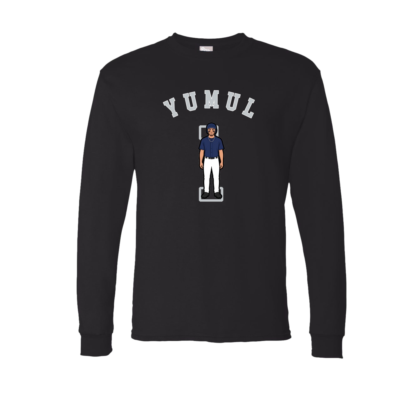 Long Sleeve Tee — Shirsey Arch in Black