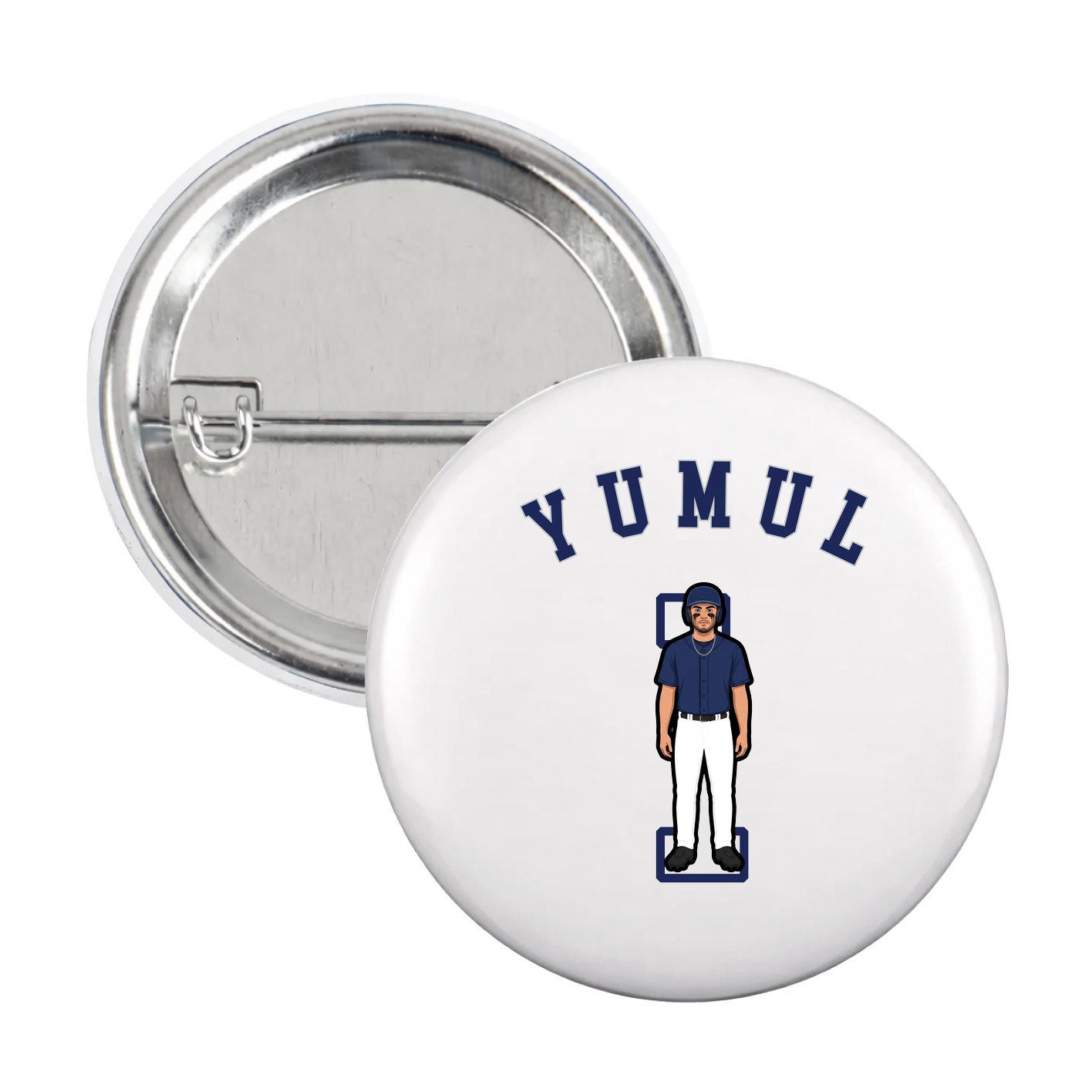Game Day Button — Shirsey Arch in White