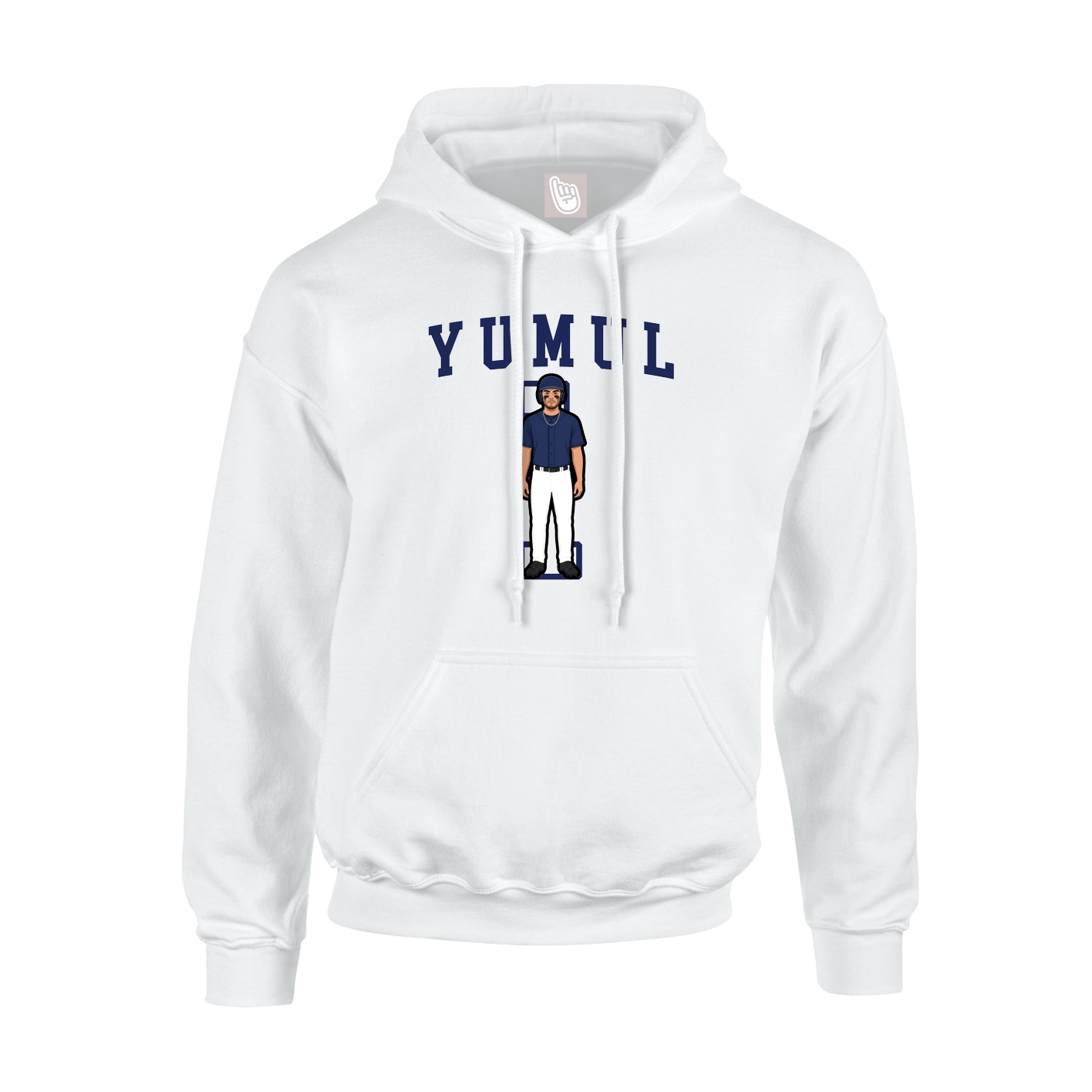 Hoodie — Shirsey in White