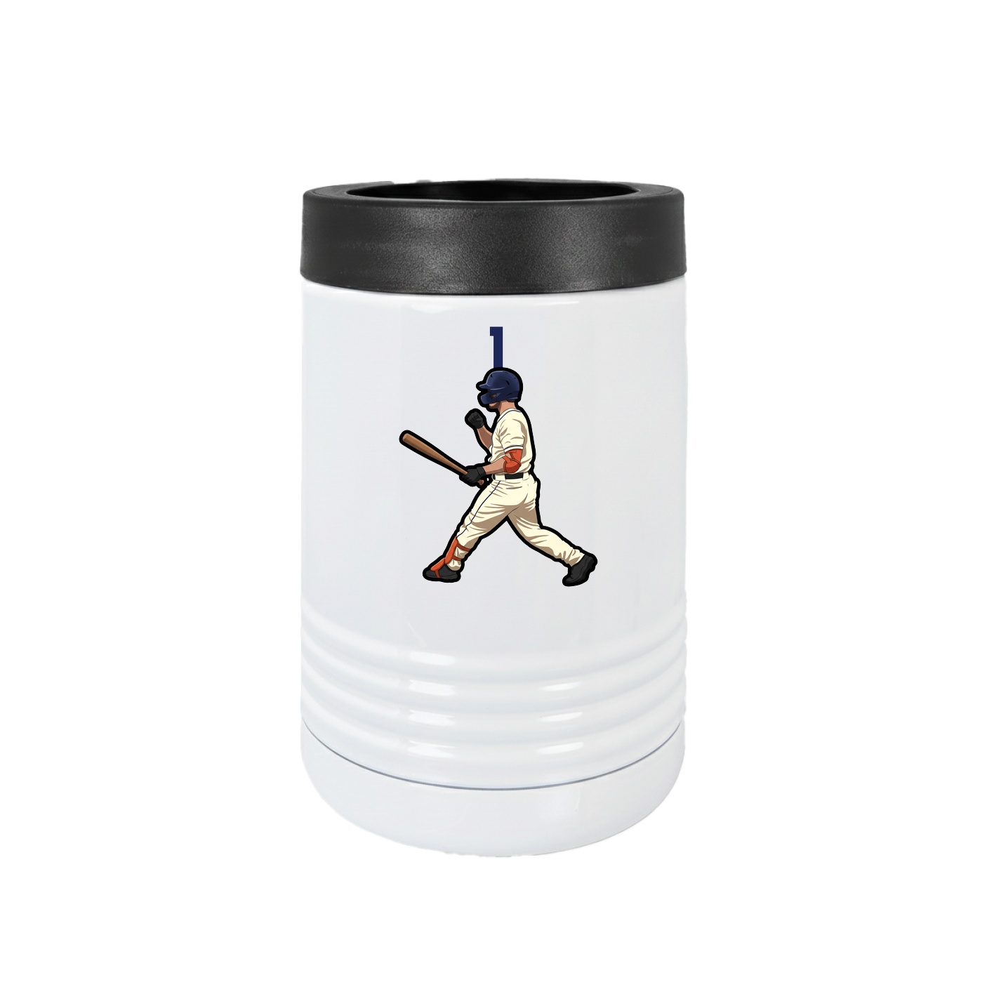 Beverage Holder — Number Top in White