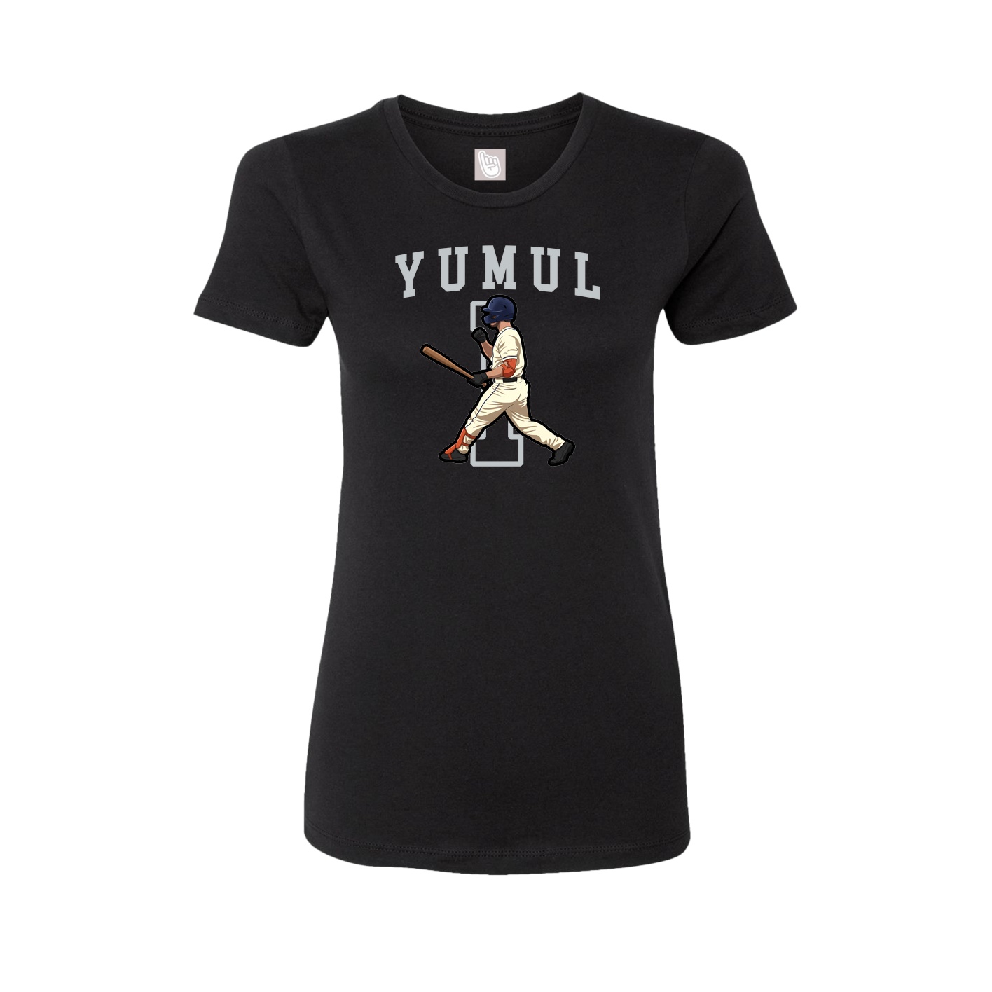 Fitted Women's Tee — Shirsey in Black