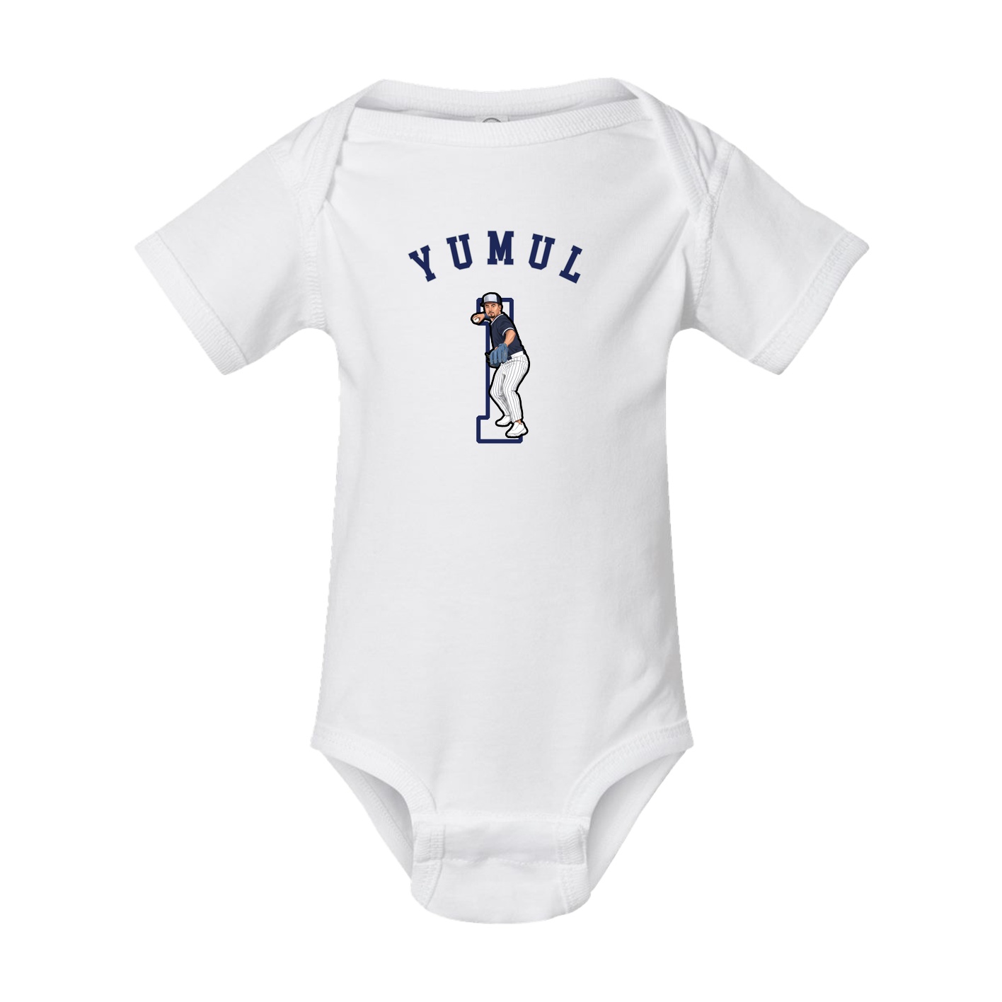 Baby Onesie — Shirsey Arch in White