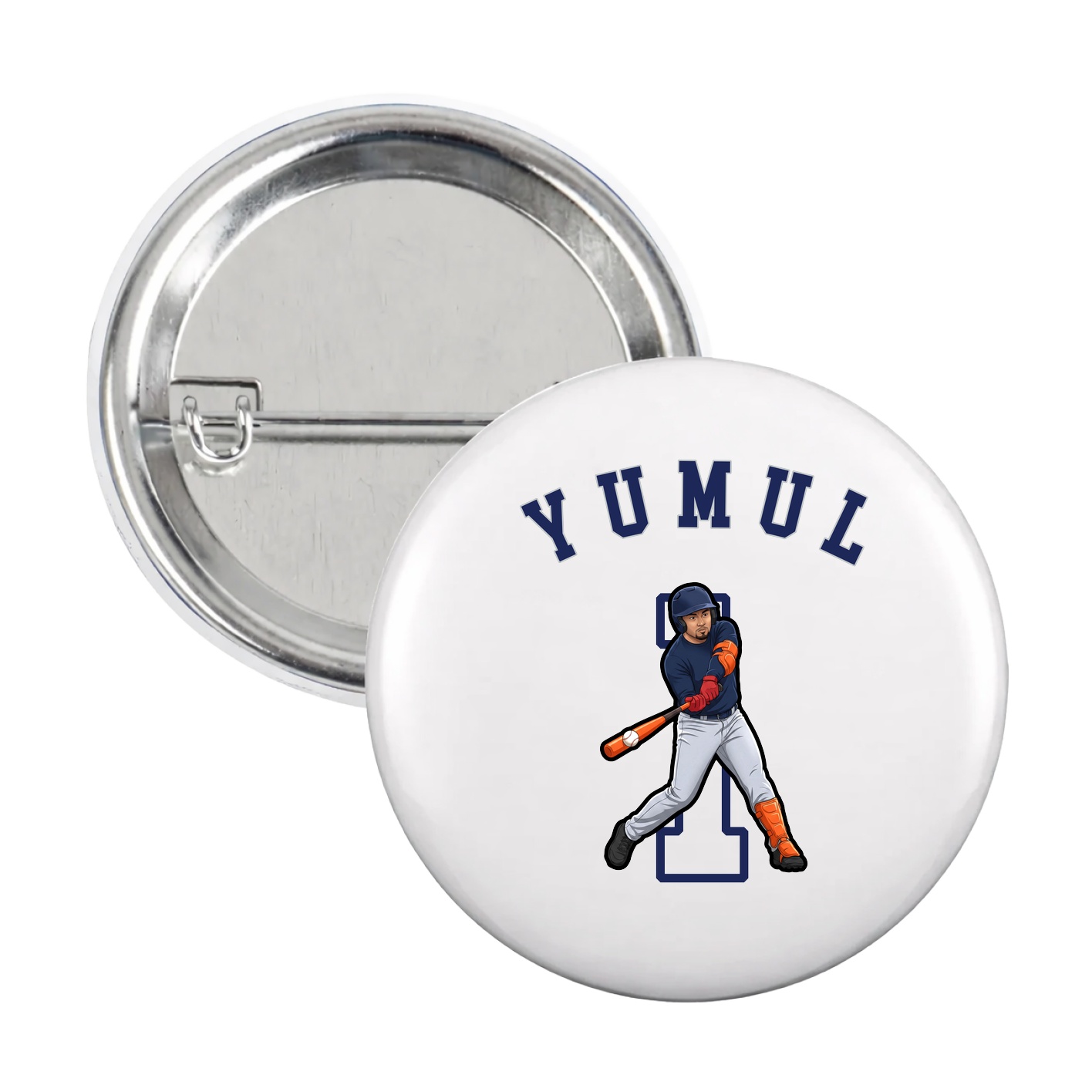 Game Day Button — Shirsey Arch in White