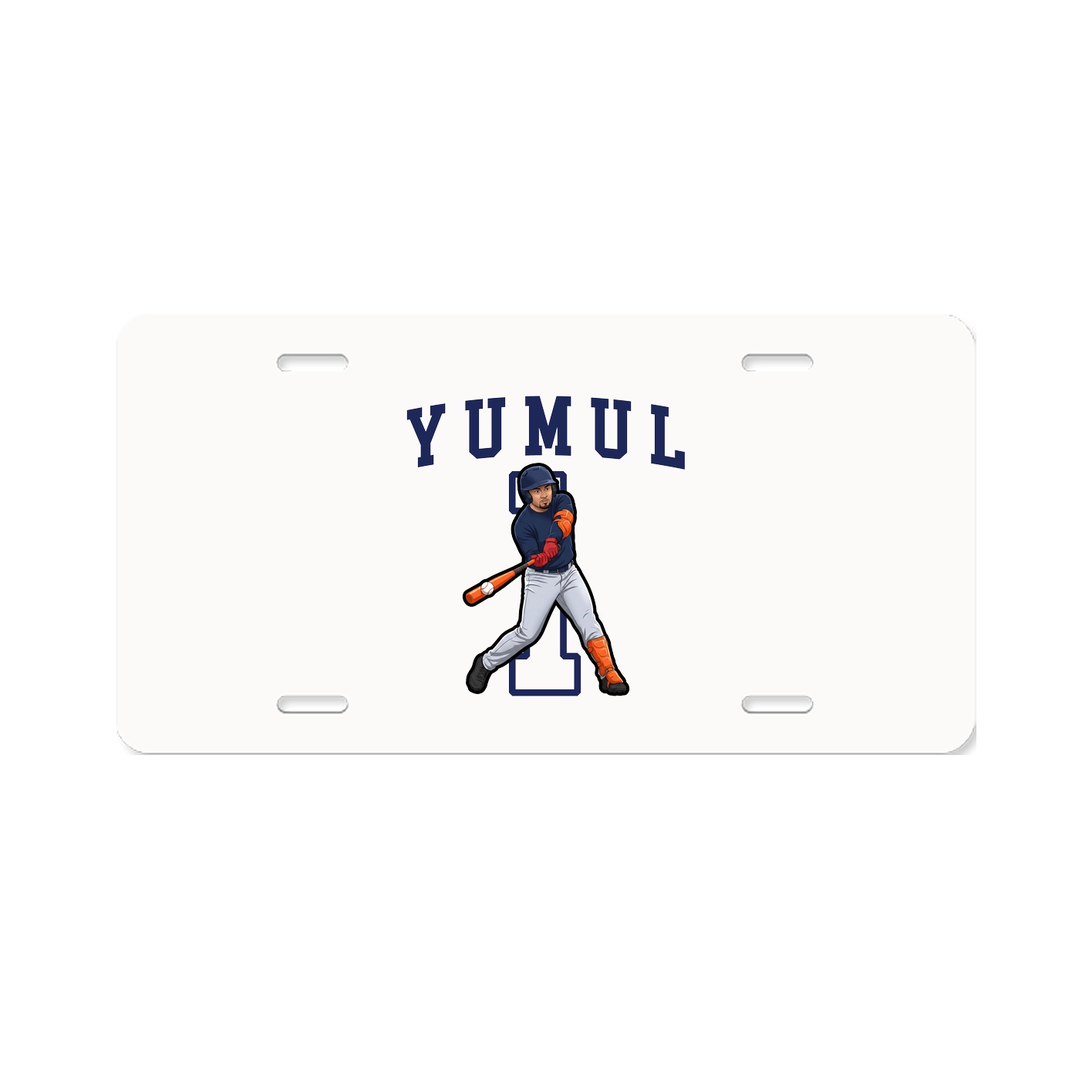Aluminum License Plate